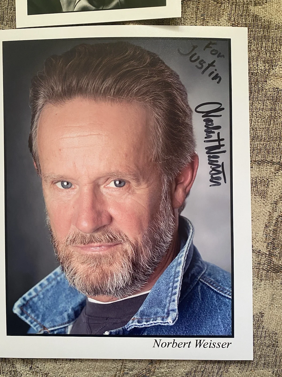 Norbert Weisser — Norbert Weisser "The Thing" AUTOGRAPH Signed Photos LOT of 4 - Authentic 8x10, image 5