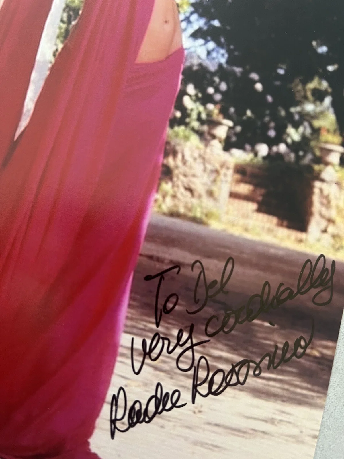 Rada Rassimov — Rada Rassimov autographed signed 8x10 photo Beckett BAS COA Sexy Hot Maria *INSC, изображение 2