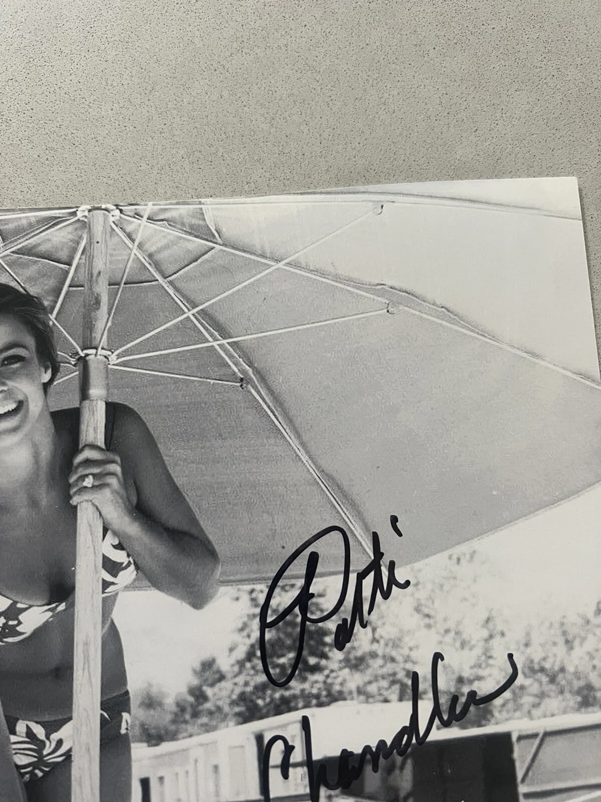 Patti Chandler — Patti Chandler autographed signed 8x10 photo Beckett BAS COA Sexy Hot Model *INR, image 2