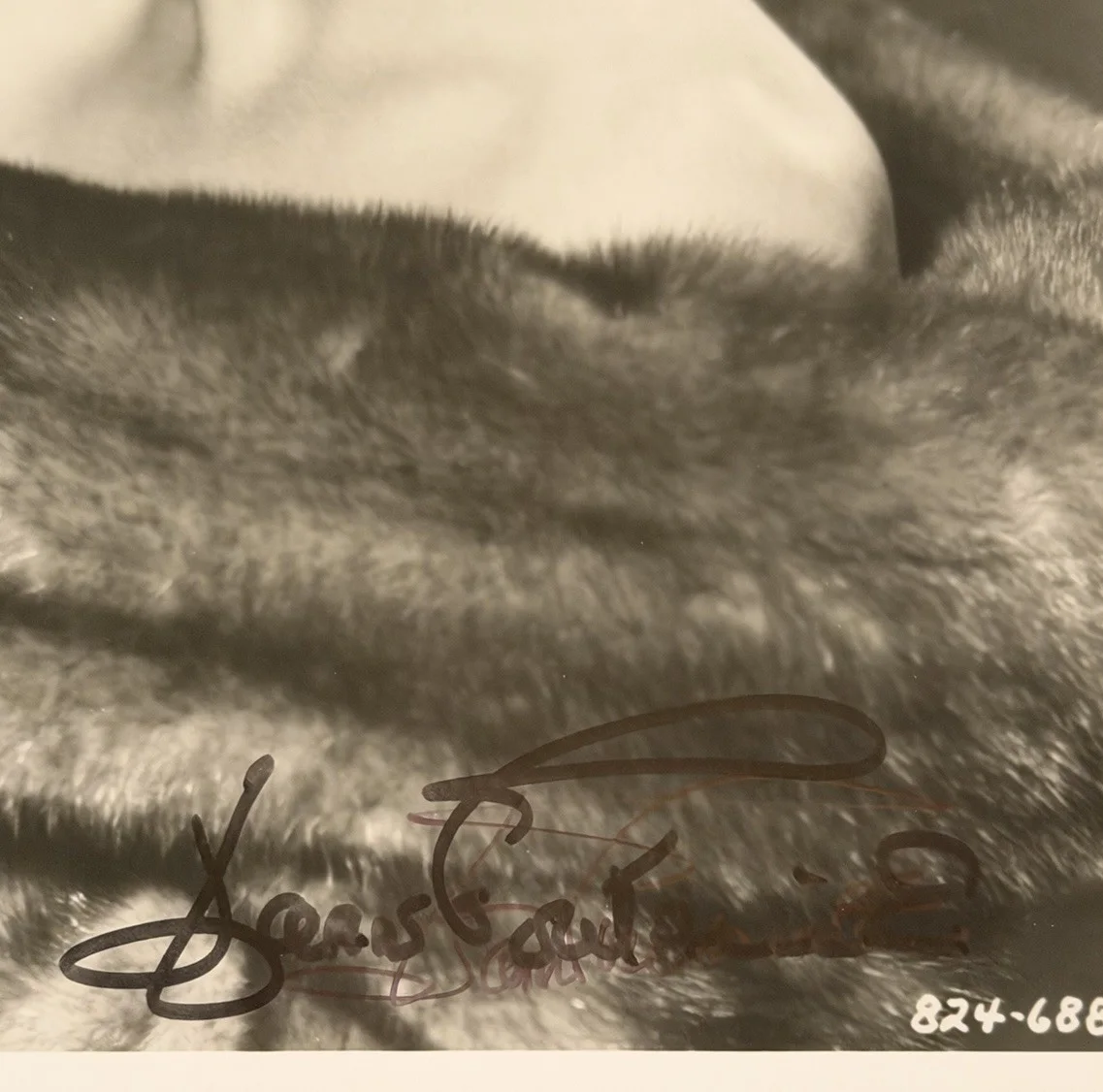Oscar Winner Joan Fontaine Signed Rebecca Hitchcock 8x10 Photo, изображение 2