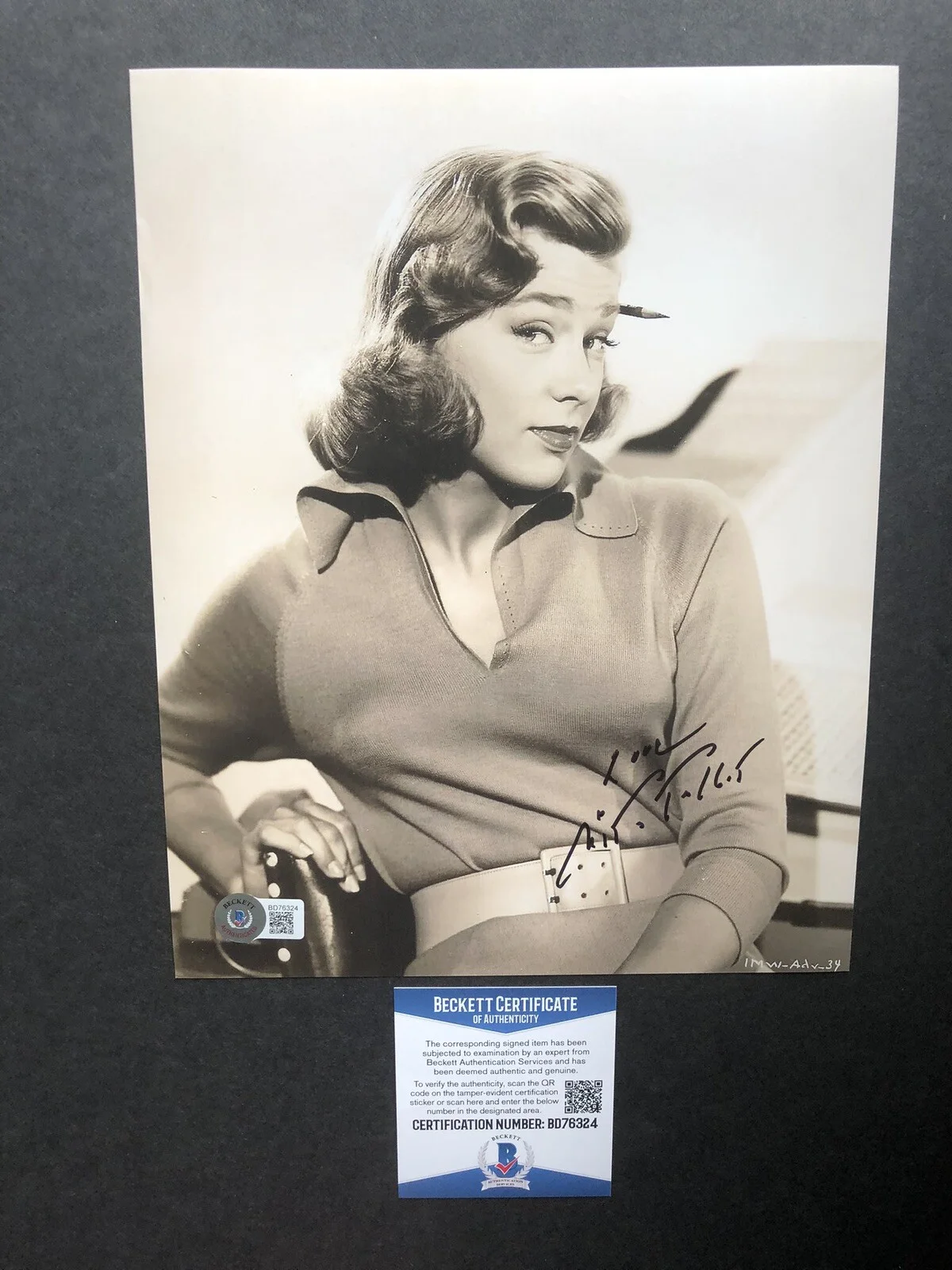 Nita Talbot — Nita Talbot autographed signed 8x10 photo Beckett BAS COA Sexy Hot Hogans Heroes