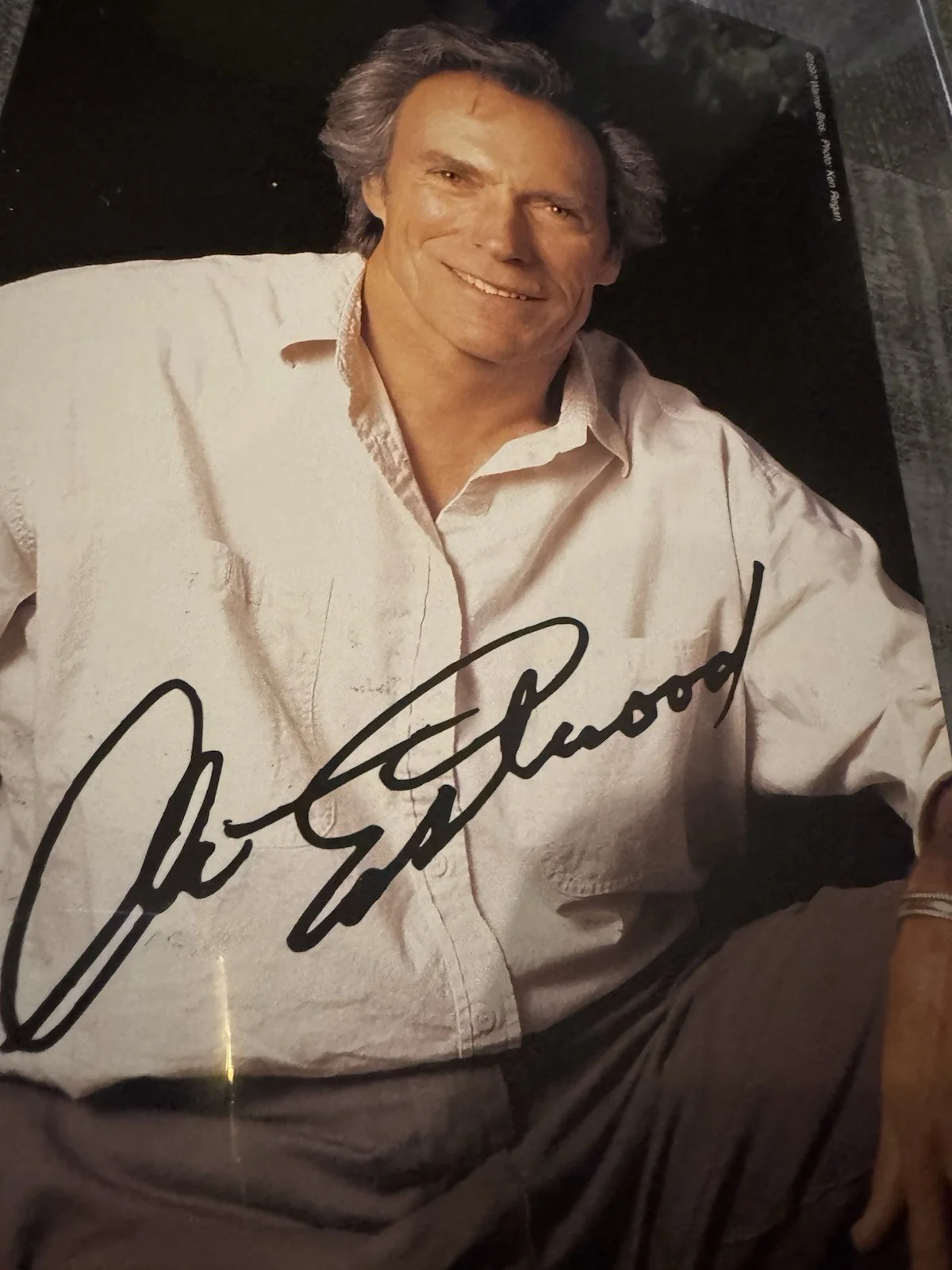Clint Eastwood signed 8x6 Photo Picture autograph with COA Actor Icon, изображение 2