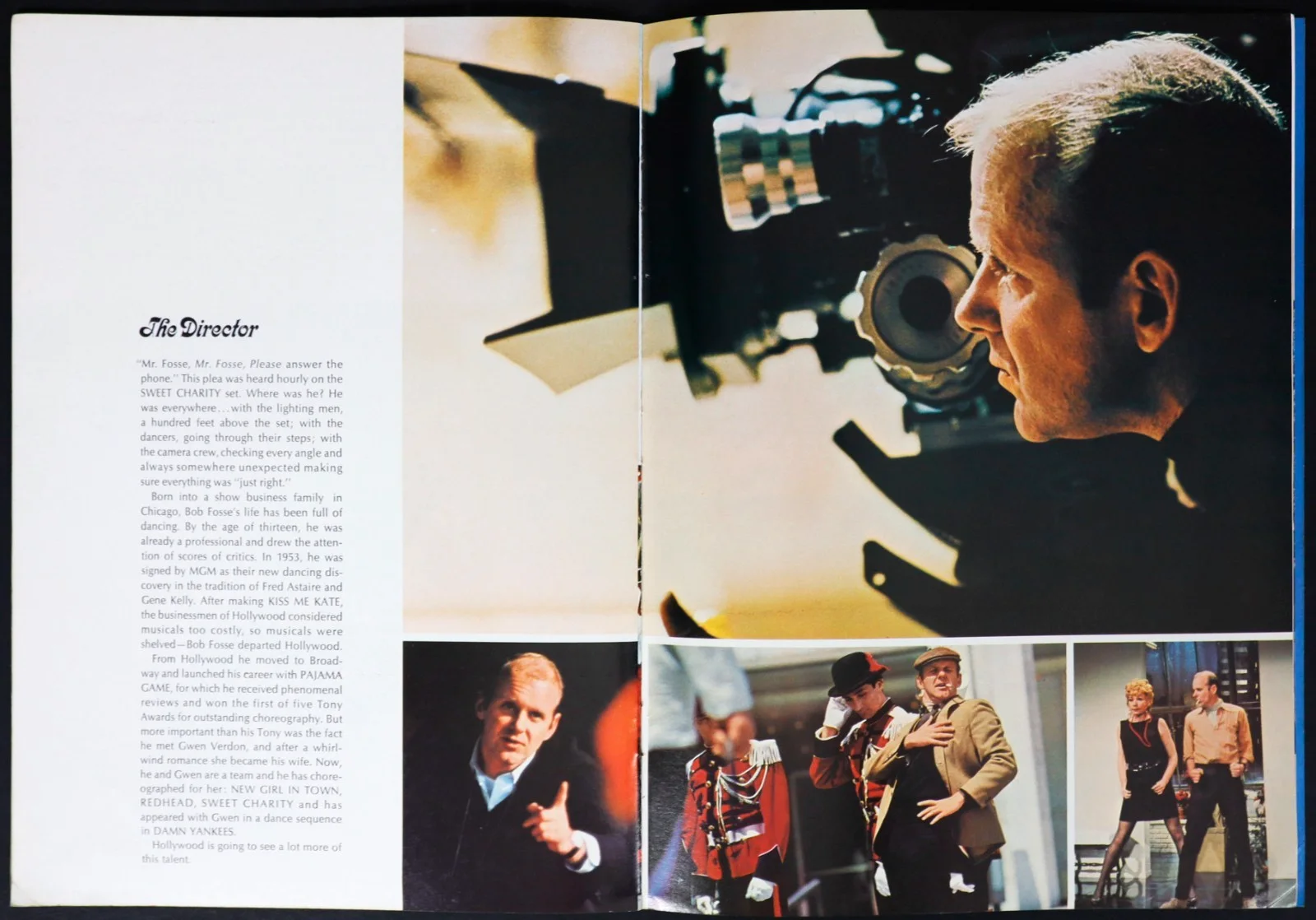Sweet Charity ORIGINAL Movie Brochure Shirley MacLaine Bob Fosse 1969, изображение 3