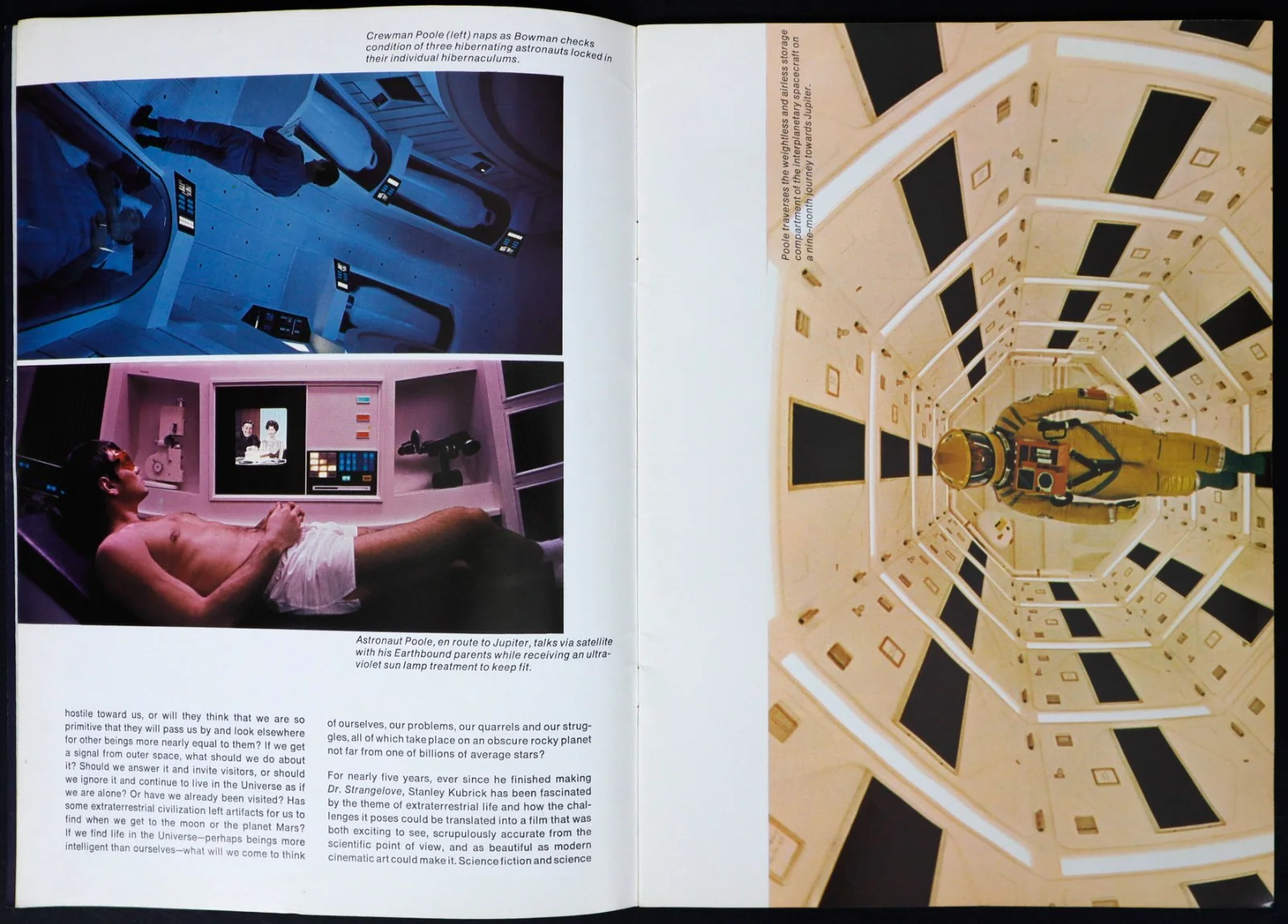 2001 A Space Odyssey ORIGINAL Movie Film Brochure Stanley Kubrick 1968, изображение 2