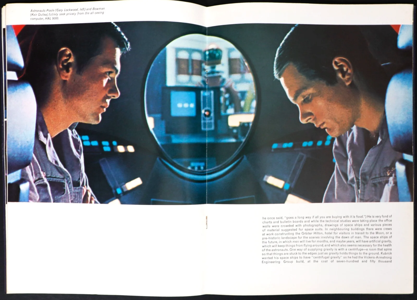 2001 A Space Odyssey ORIGINAL Movie Film Brochure Stanley Kubrick 1968, изображение 3