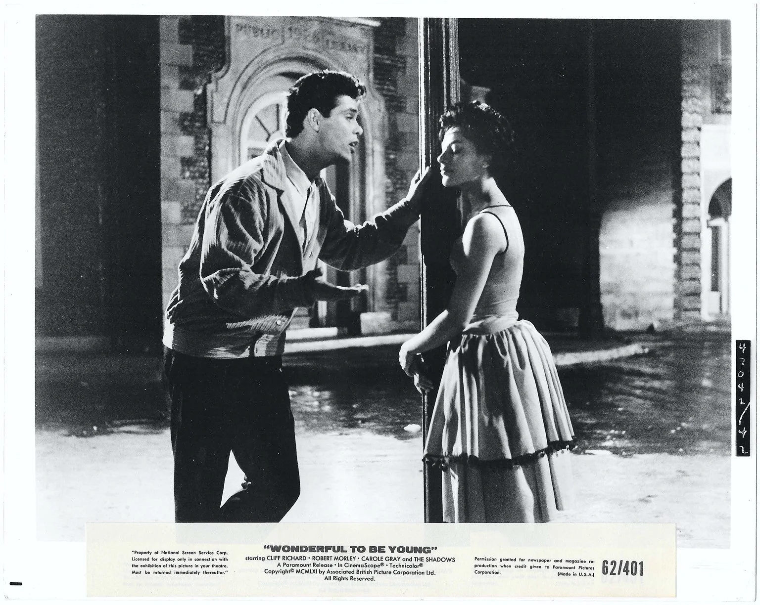 Wonderful to be Young / Young Ones 6x ORIGINAL Press Studio Stills Cliff Richard, изображение 3