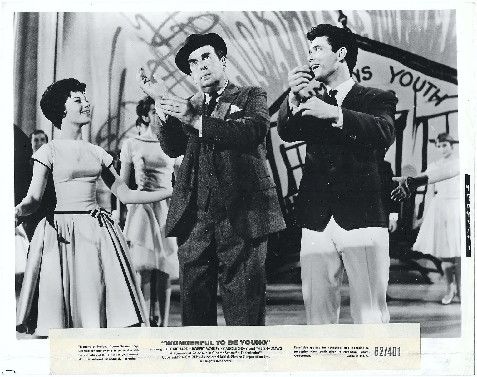 Wonderful to be Young / Young Ones 6x ORIGINAL Press Studio Stills Cliff Richard, изображение 5