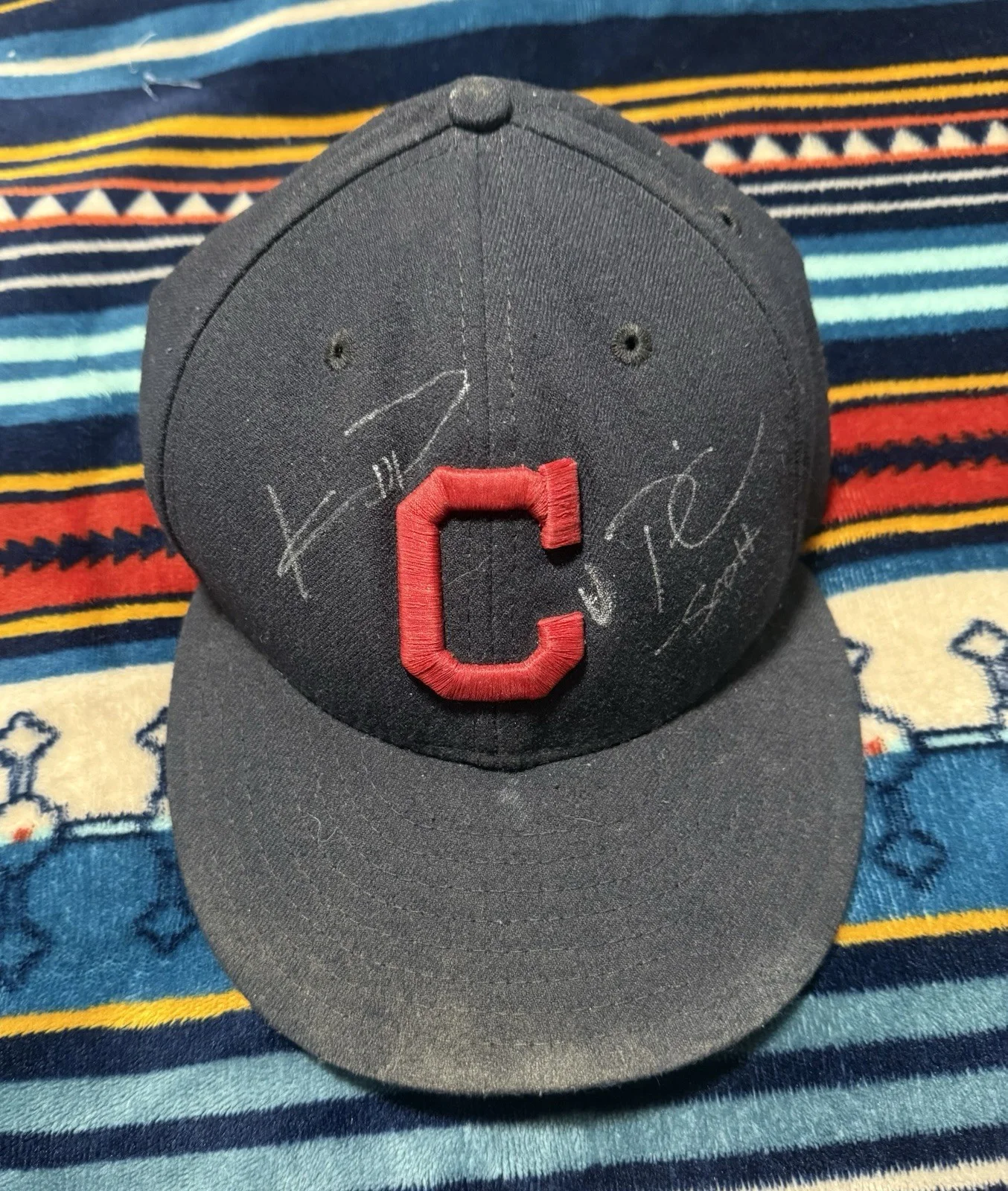 Kid Cudi Autograph Cleveland Hat, image 5