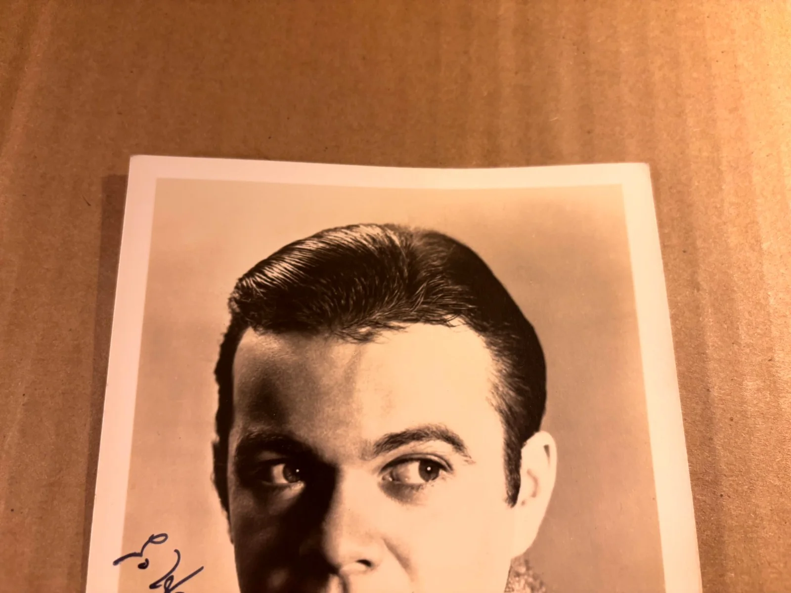 Leo Gorcey Very Rare Very Early Autographed Photo 40s Dead End Kids, изображение 2