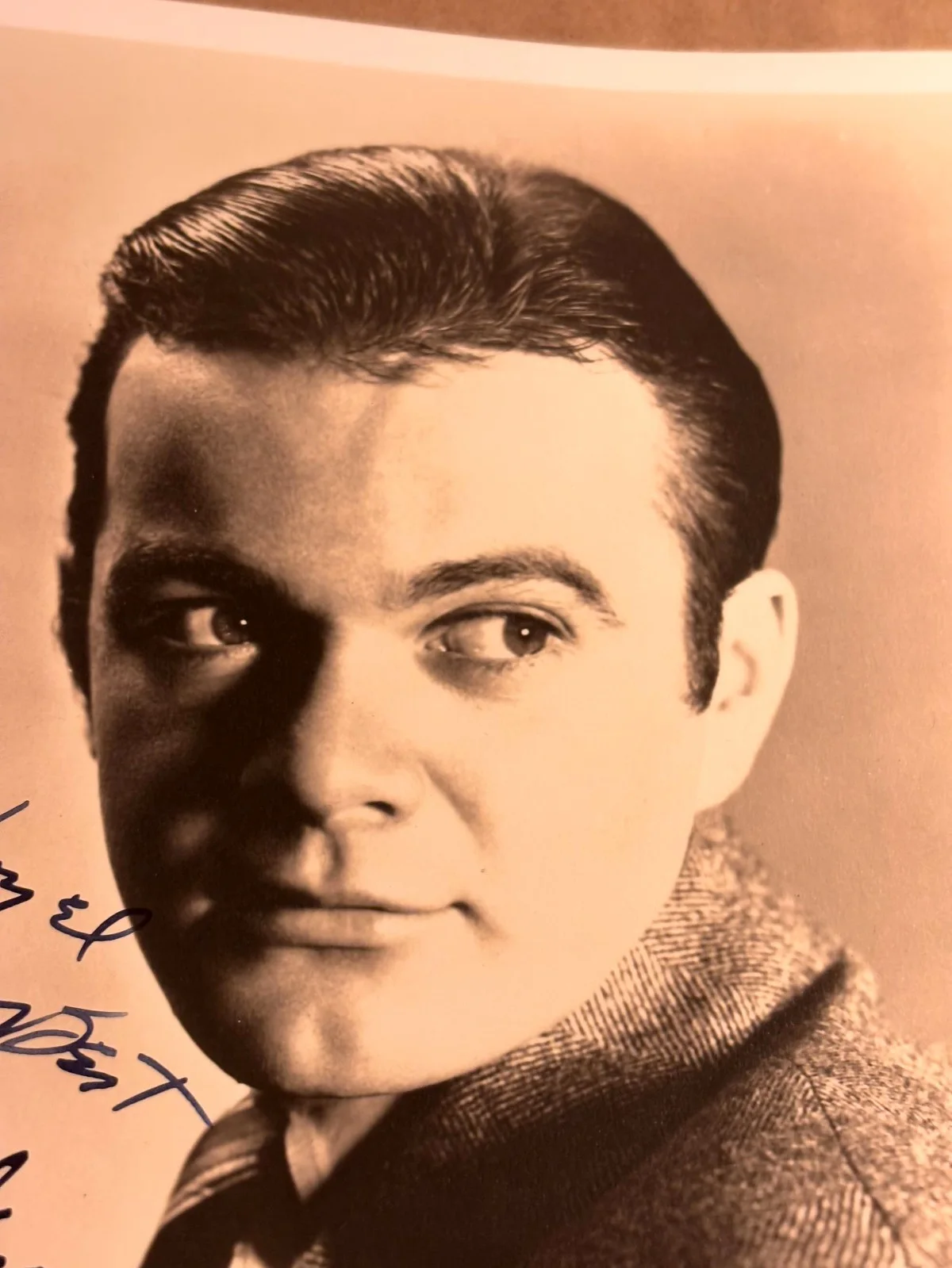 Leo Gorcey Very Rare Very Early Autographed Photo 40s Dead End Kids, изображение 4