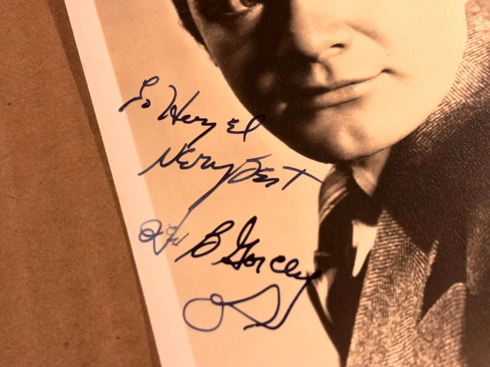 Leo Gorcey Very Rare Very Early Autographed Photo 40s Dead End Kids, изображение 5