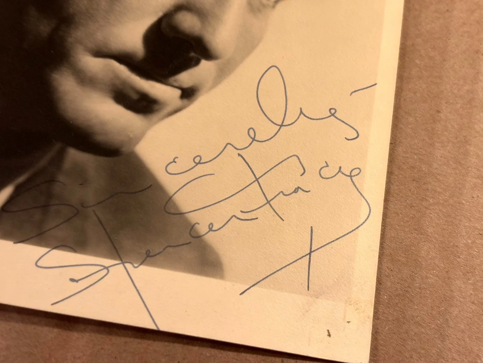 Spencer Tracy Very Rare Very Early Autographed Photo '39 Dr. Jekyll Fury, изображение 5