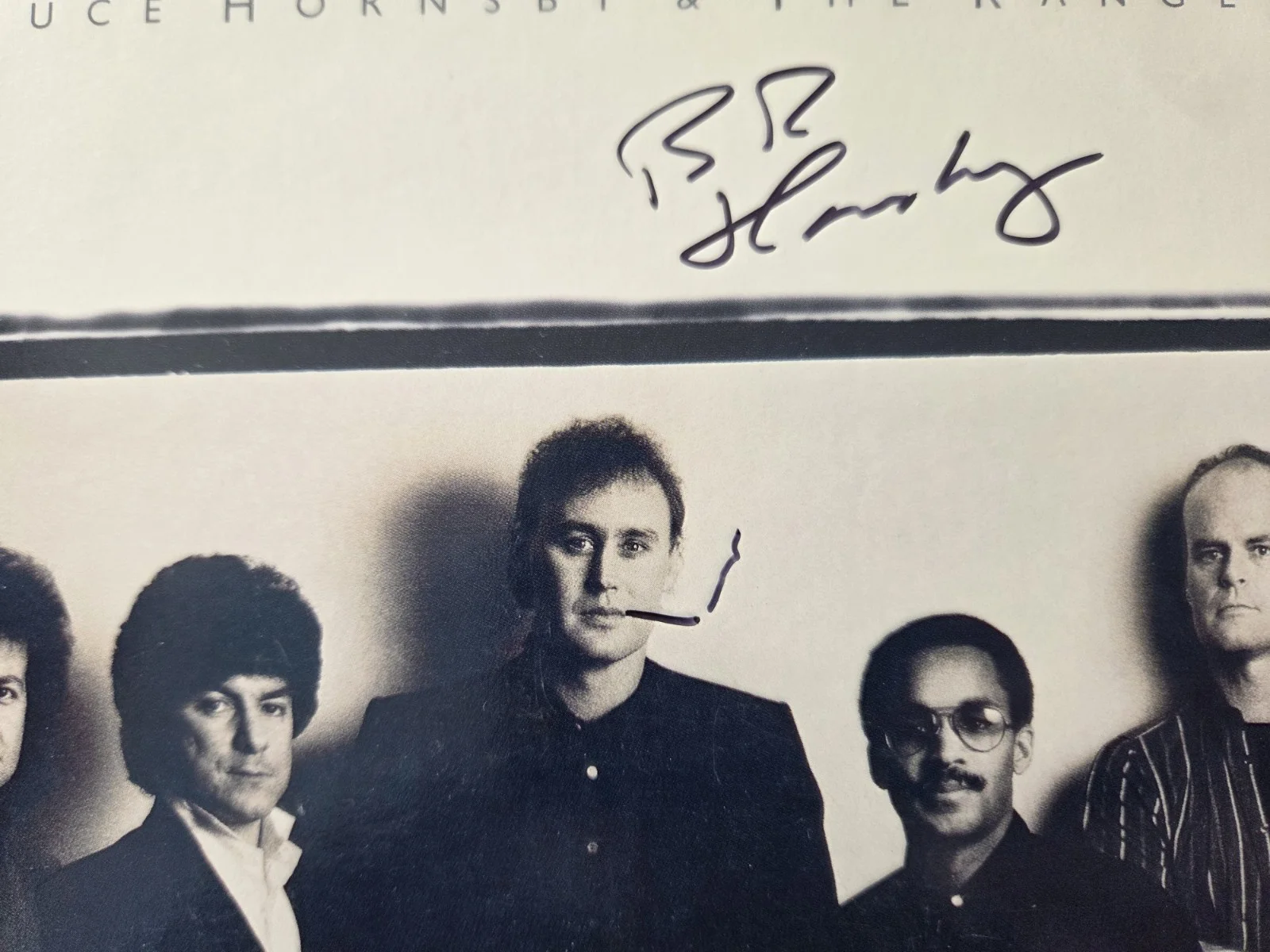 Bruce Hornsby & The Range Scenes From The Southside Autographed Vinyl Album JSA, image 3