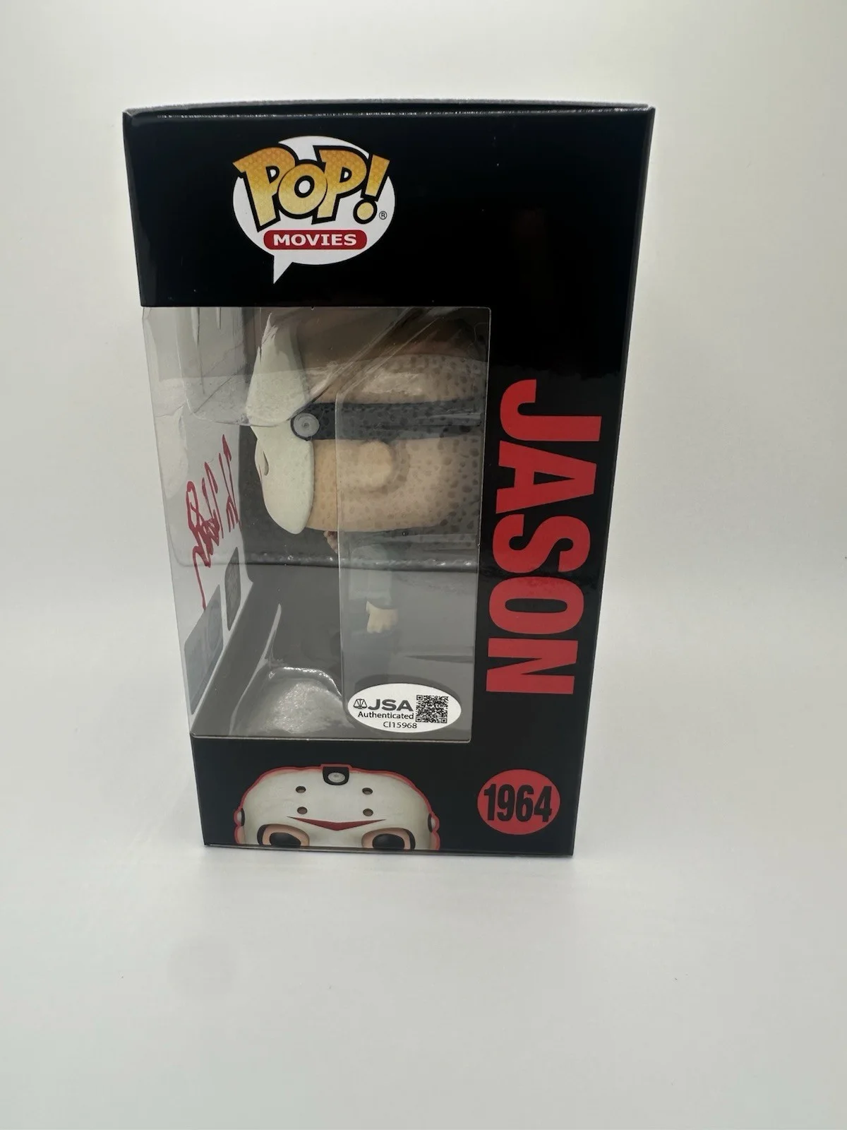 KANE HODDER SIGNED JASON W/ AXE FUNKO POP HT SCARE FAIR EXCL JSA AUTHENTICATED, image 4