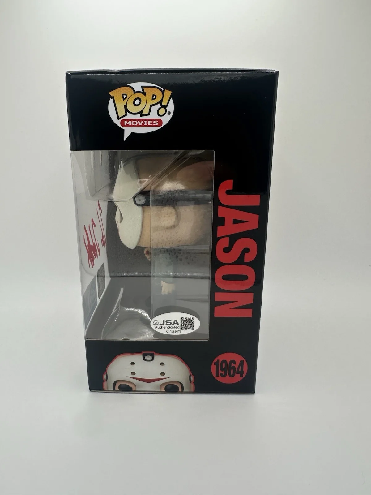 KANE HODDER SIGNED JASON W/ AXE FUNKO POP HT SCARE FAIR EXCL JSA AUTHENTICATED, image 3