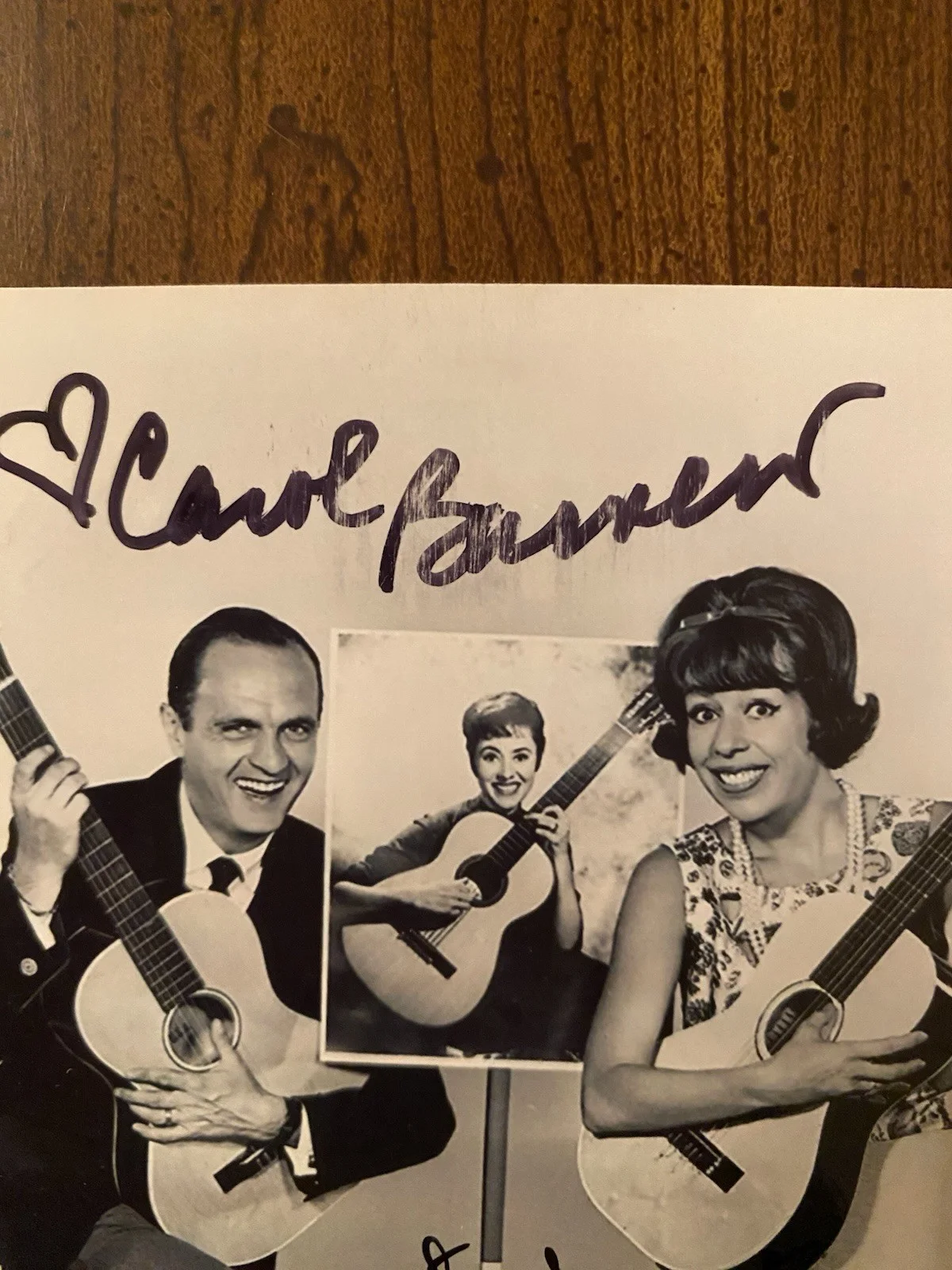 Carol Burnett, Bob Newhart — Carol Burnett Bob Newhart Signed Autographed Photo w/ COA The Entertainers RARE, изображение 2