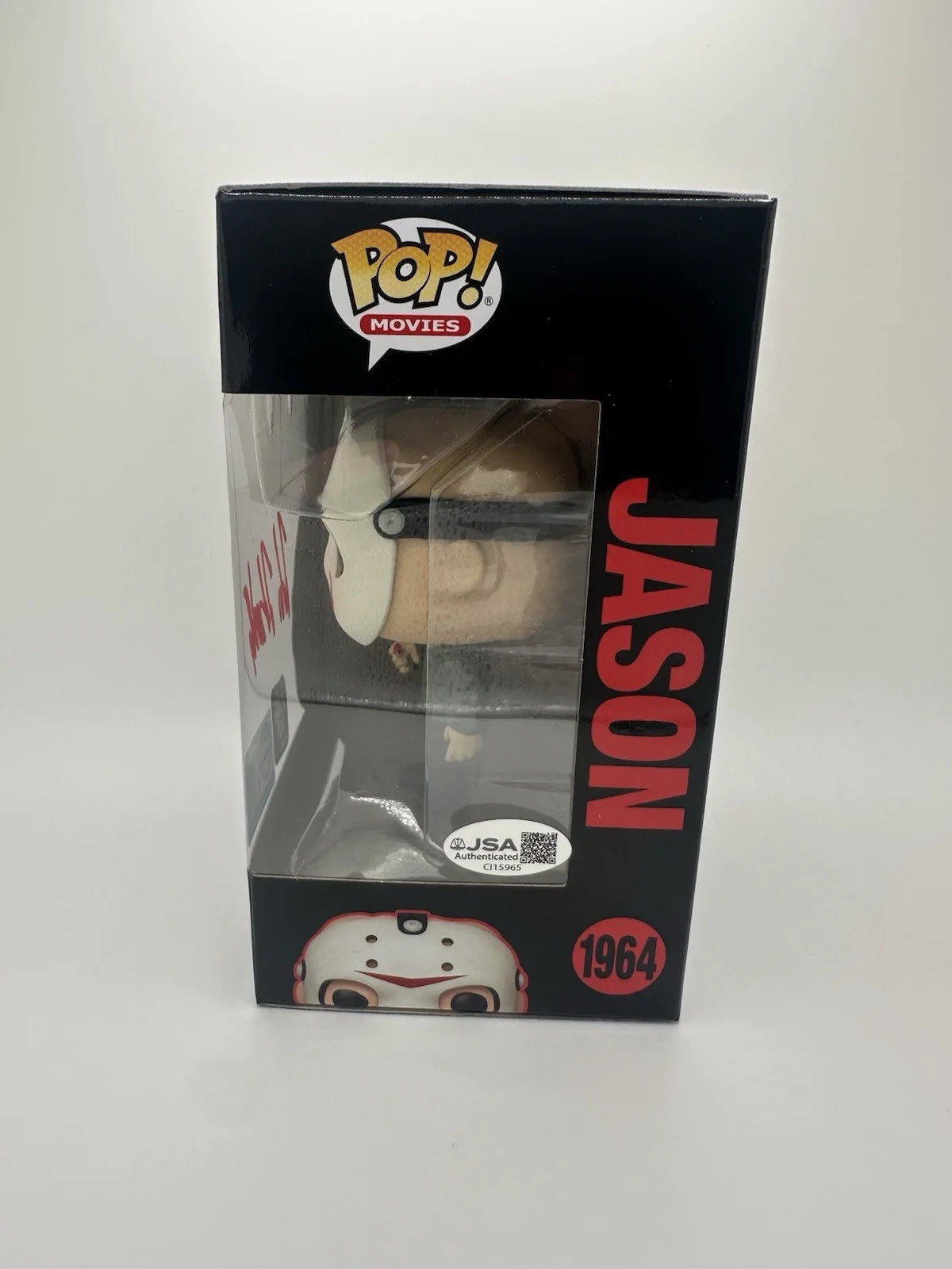 KANE HODDER SIGNED JASON W/ AXE FUNKO POP HT SCARE FAIR EXCL JSA AUTHENTICATED, image 4