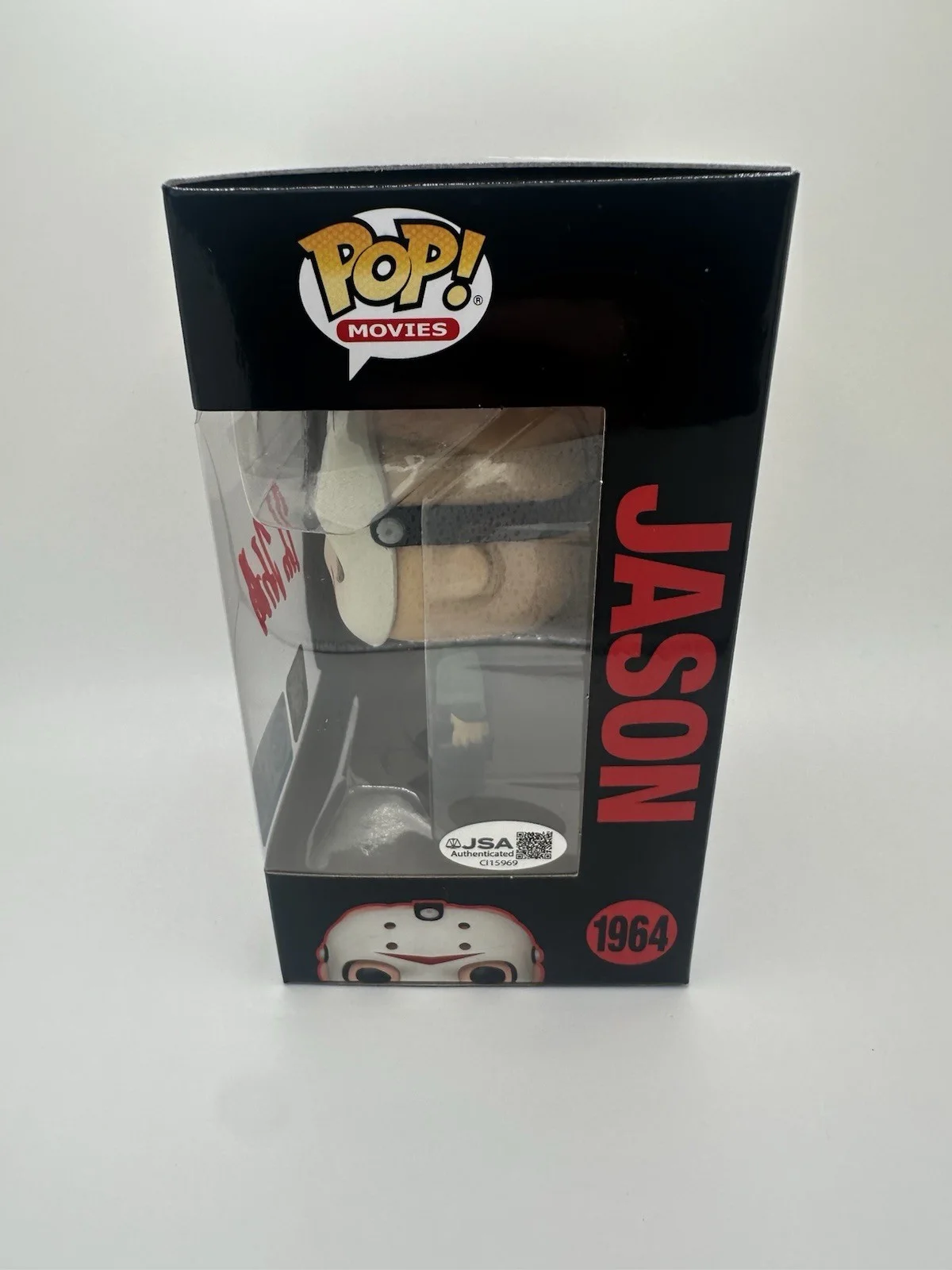 KANE HODDER SIGNED JASON W/ AXE FUNKO POP HT SCARE FAIR EXCL JSA AUTHENTICATED, изображение 3