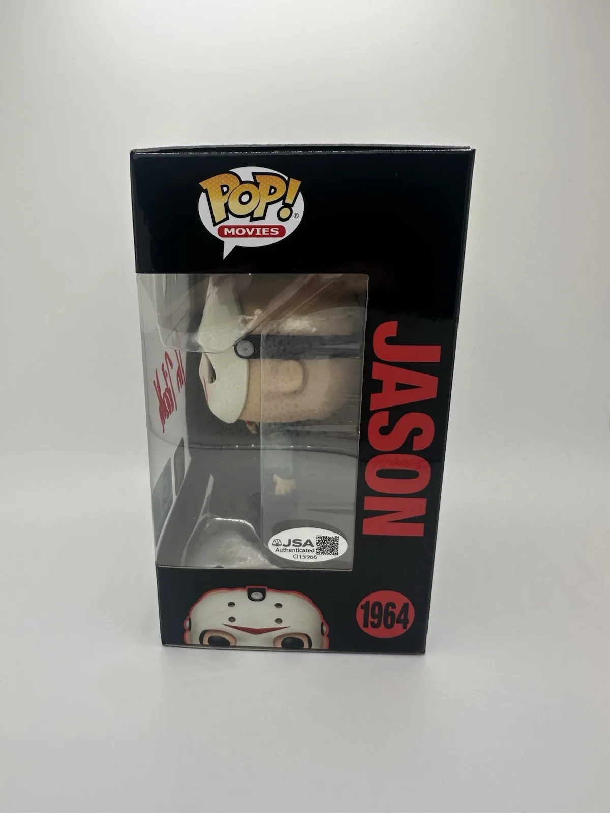 KANE HODDER SIGNED JASON W/ AXE FUNKO POP HT SCARE FAIR EXCL JSA AUTHENTICATED, image 4