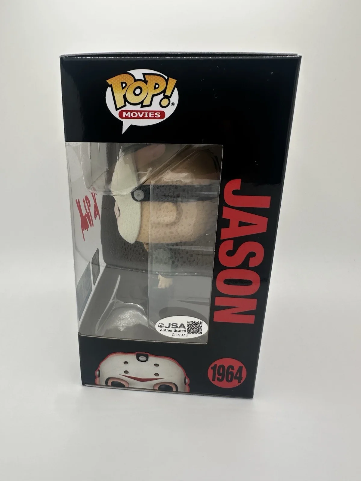 KANE HODDER SIGNED JASON W/ AXE FUNKO POP HT SCARE FAIR EXCL JSA AUTHENTICATED, image 4