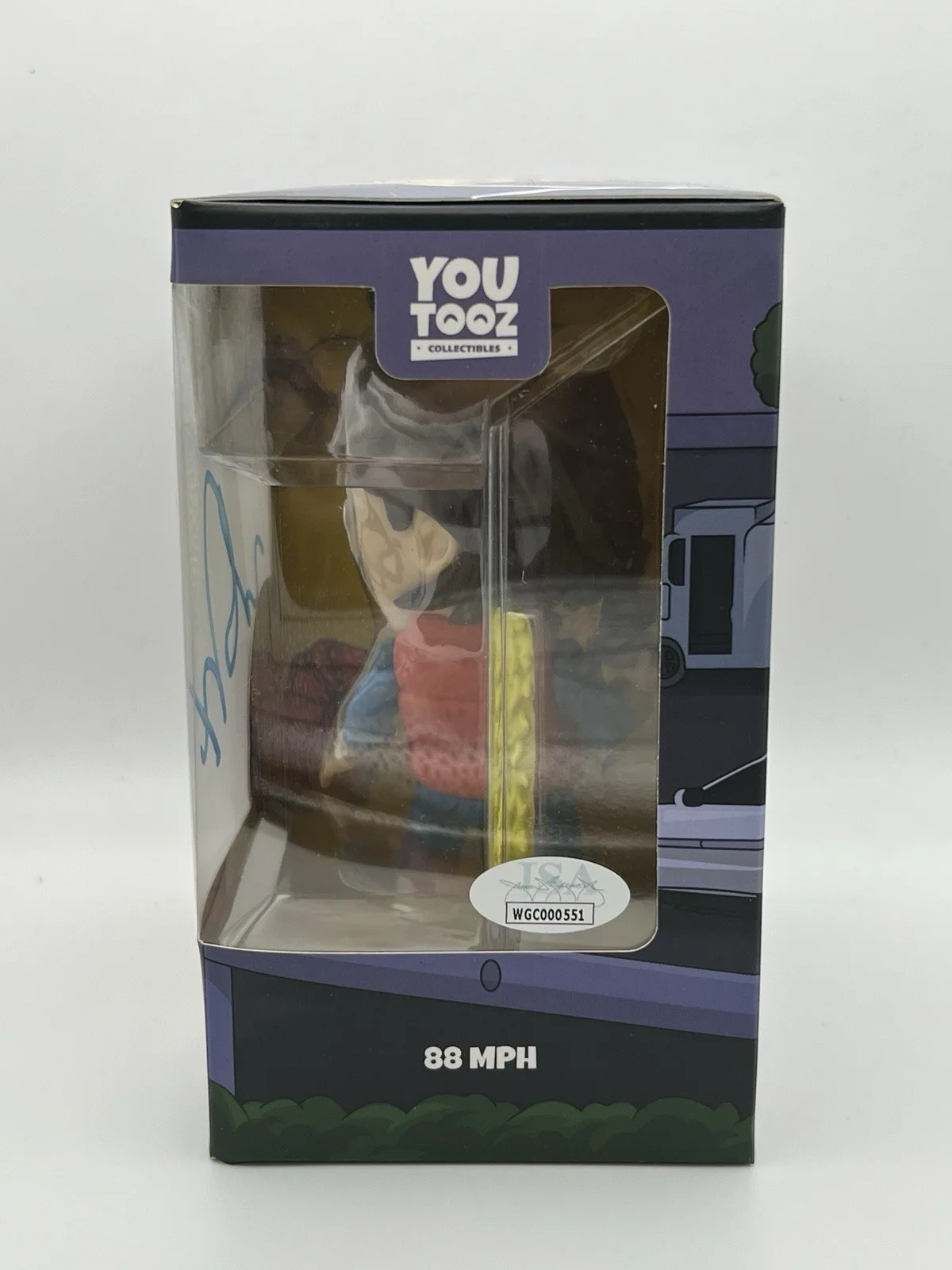Michael J Fox — Michael J Fox Christopher Lloyd Signed Lot Back To The Future YouTooz Vinyl JSA, image 3