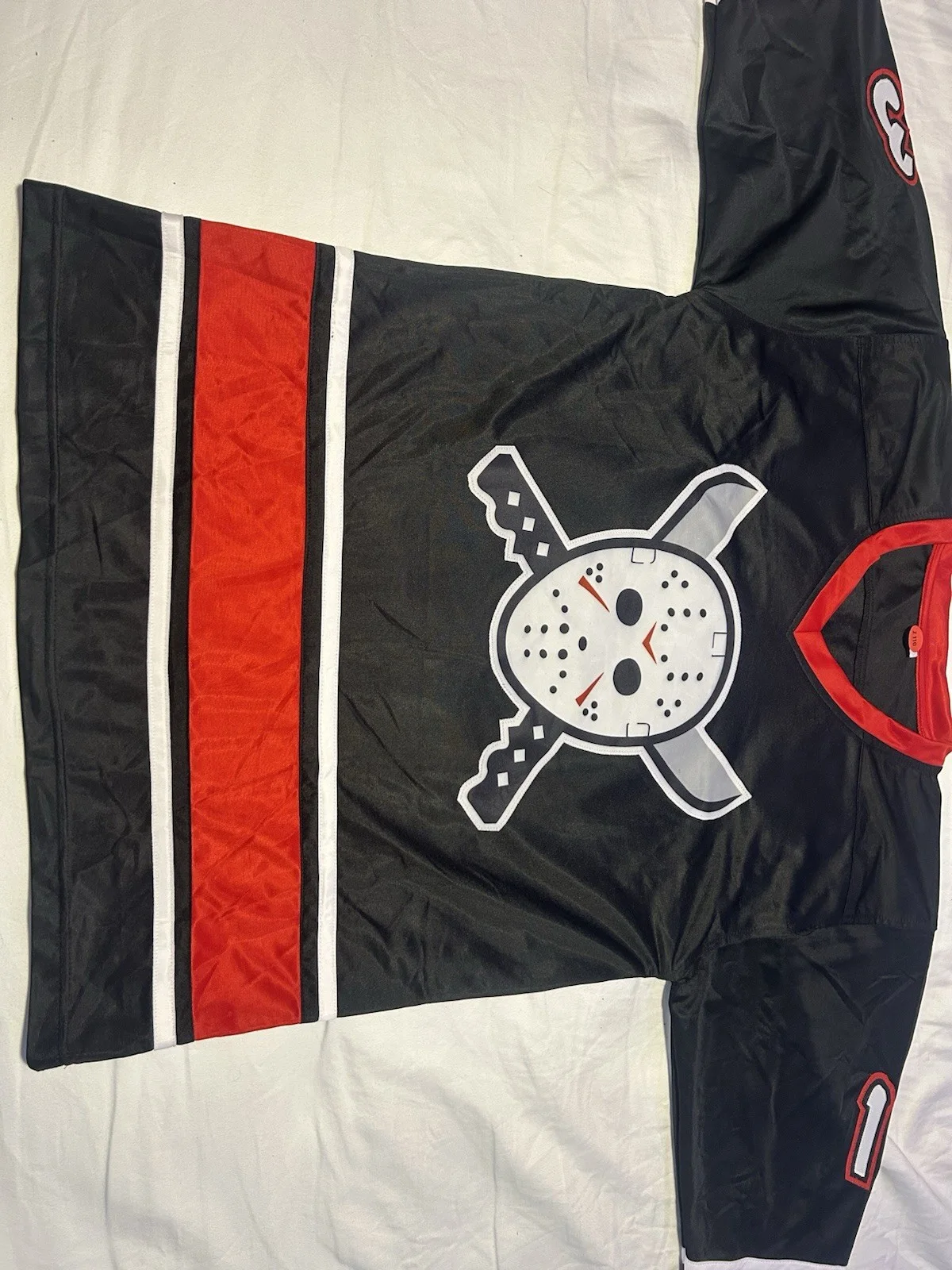 Ari Lehman — Ari Lehman Signed Jason Voorhees Hockey Jersey Friday The 13th Beckett COA, image 4