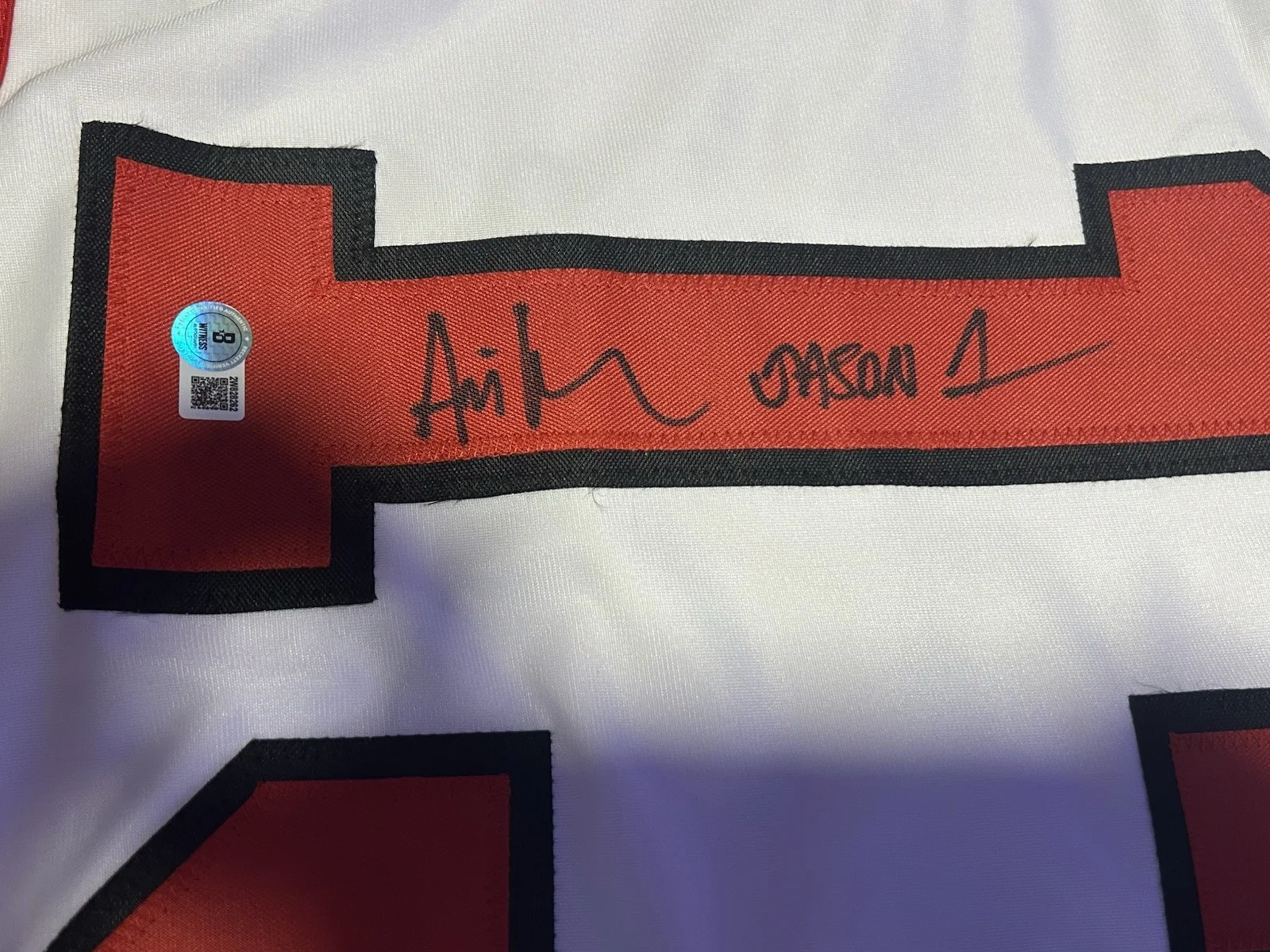 Ari Lehman — Ari Lehman Signed Original Jason Voorhees Hockey Jersey Friday The 13th Beckett, image 3