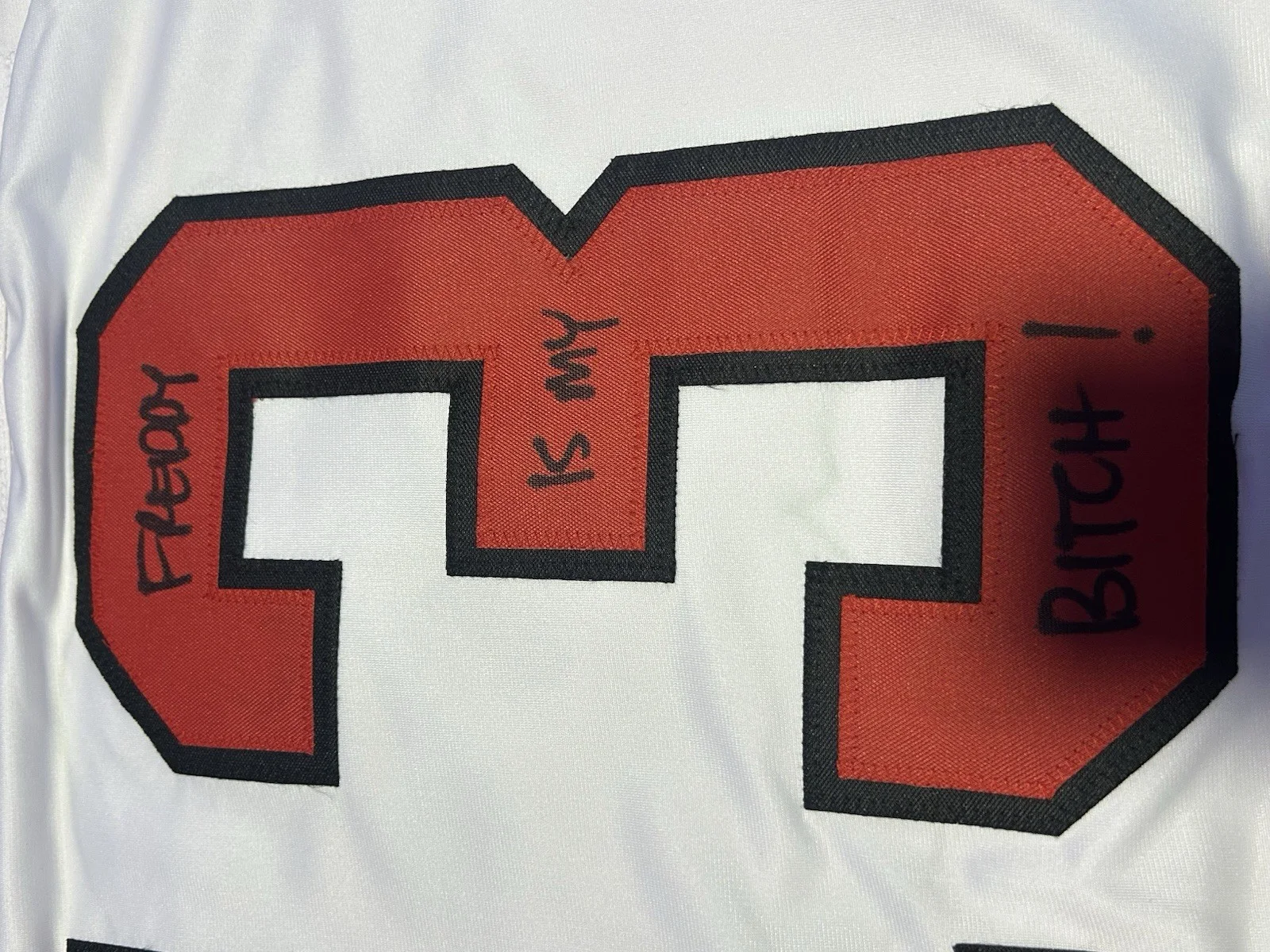 Ari Lehman — Ari Lehman Signed Original Jason Voorhees Hockey Jersey Friday The 13th Beckett, image 4