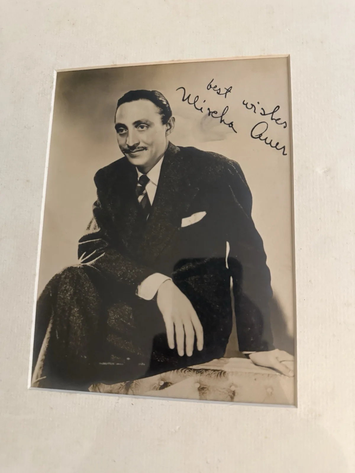 Mischa Auer — MISCHA AUER - AUTOGRAPHED INSCRIBED PHOTOGRAPH, image 3