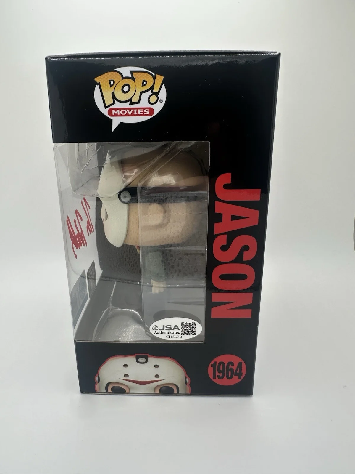 KANE HODDER SIGNED JASON W/ AXE FUNKO POP HT SCARE FAIR EXCL JSA AUTHENTICATED, image 3