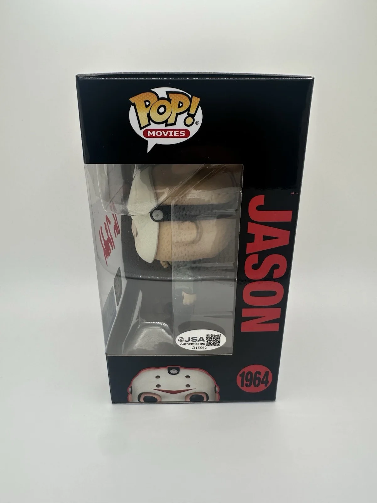 KANE HODDER SIGNED JASON W/ AXE FUNKO POP HT SCARE FAIR EXCL JSA AUTHENTICATED, image 4