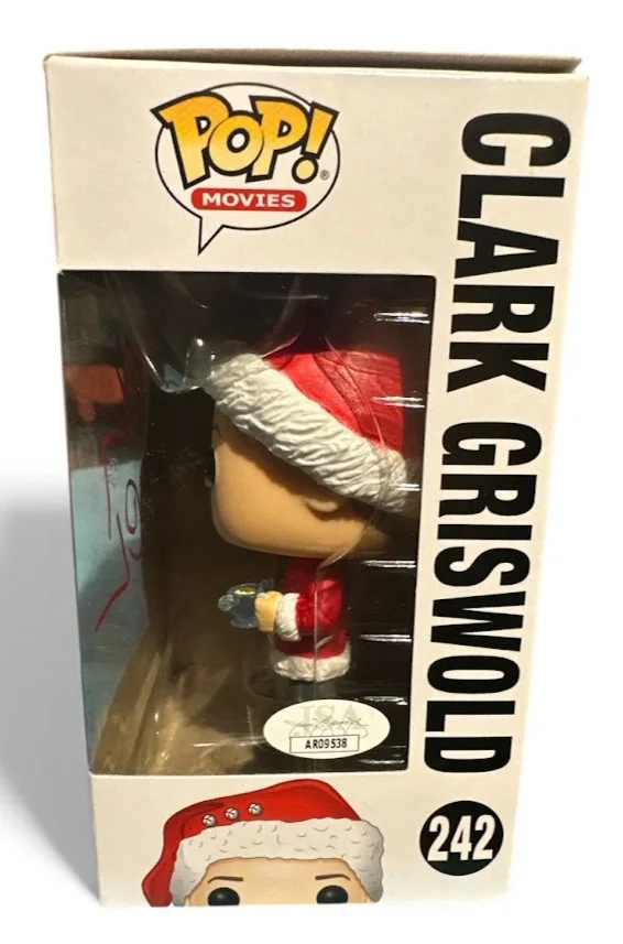 Chevy Chase Autographed Clark Griswold Funko Pop #242 – JSA Authenticated, image 3