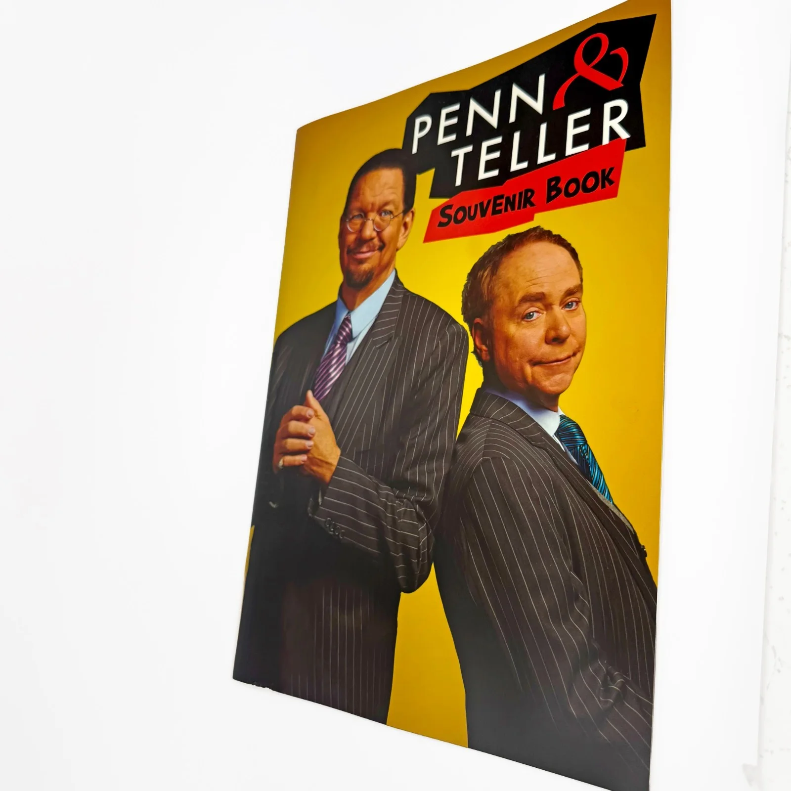 Penn & Teller — Penn Jillette & Teller Souvenir Book – Las Vegas Magicians