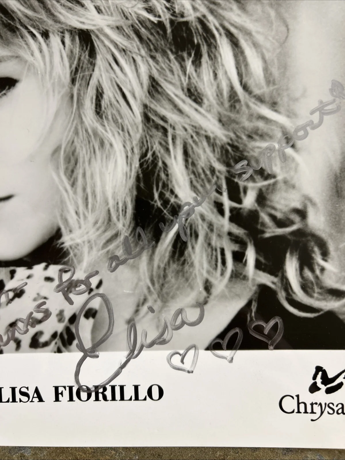 Vintage Elisa Fiorillo Autographed Press Kit, image 3
