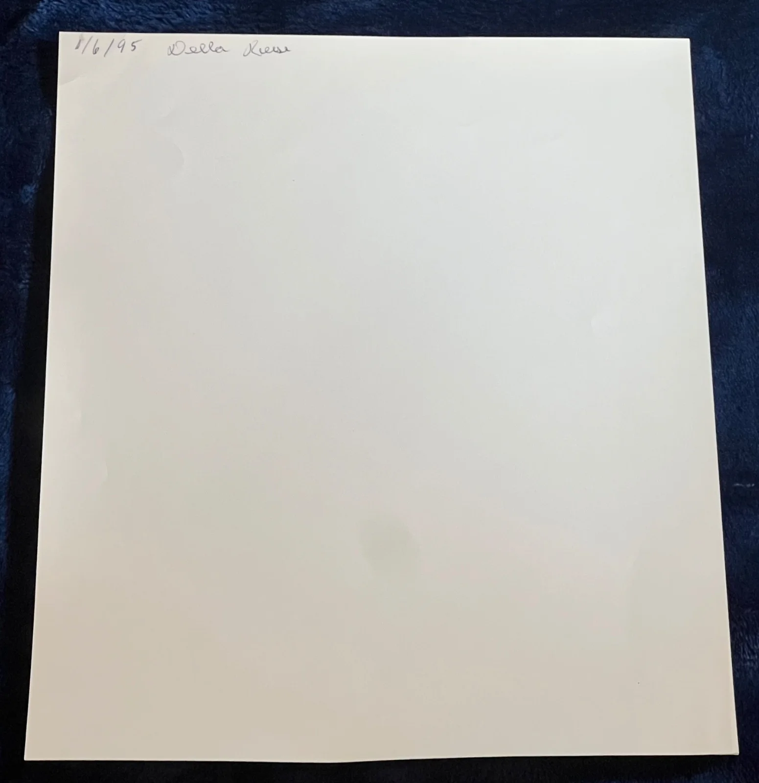Della Reese — 1995 Della Reese Autographed Actress Signed 8x10 Glossy Photo & Fan Club Letter., изображение 4