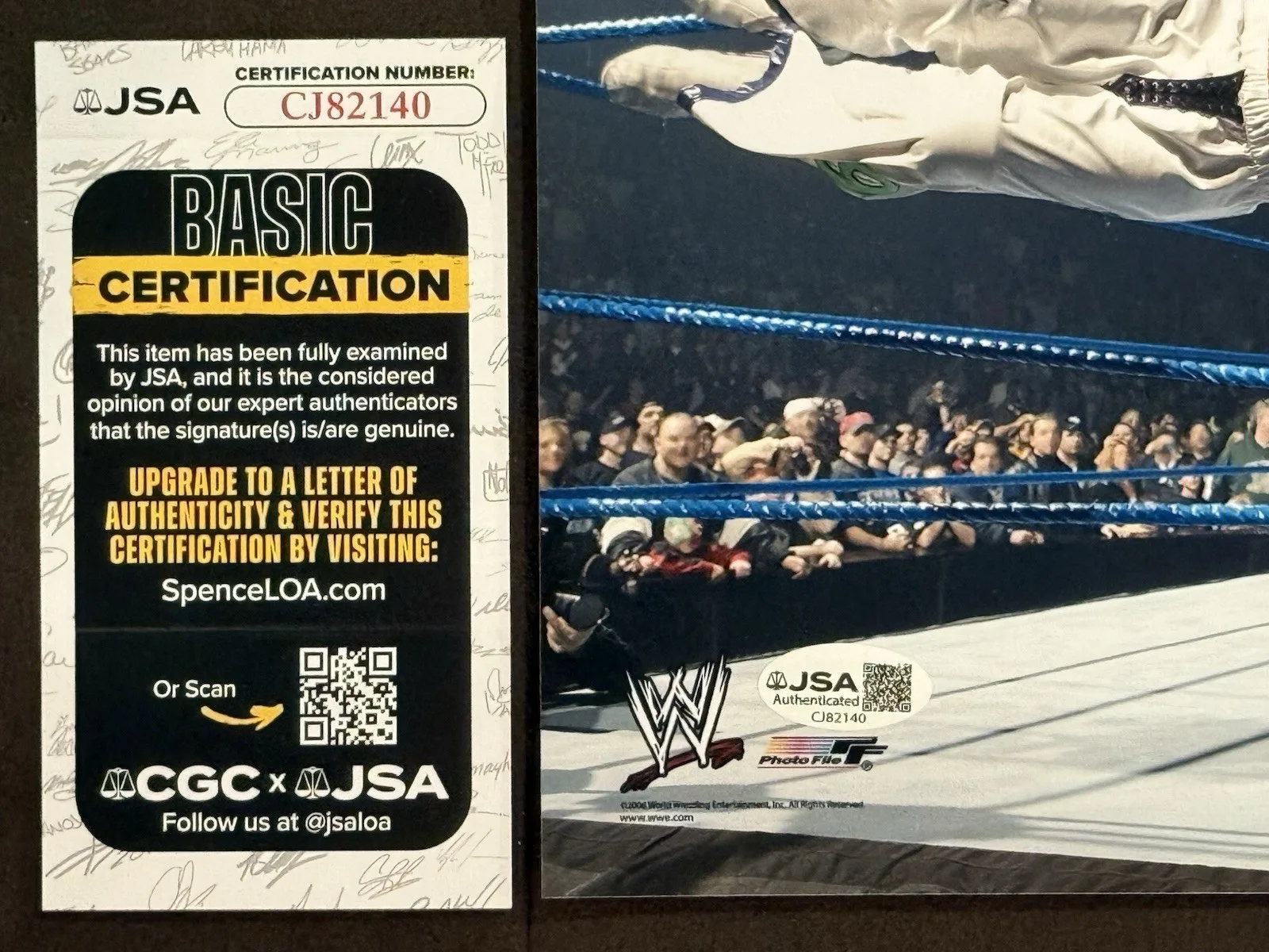 Rey Mysterio 🔥Hand SIGNED 8x10 PHOTO AUTOGRAPH Wrestling Hof JAS COA WWF, изображение 2