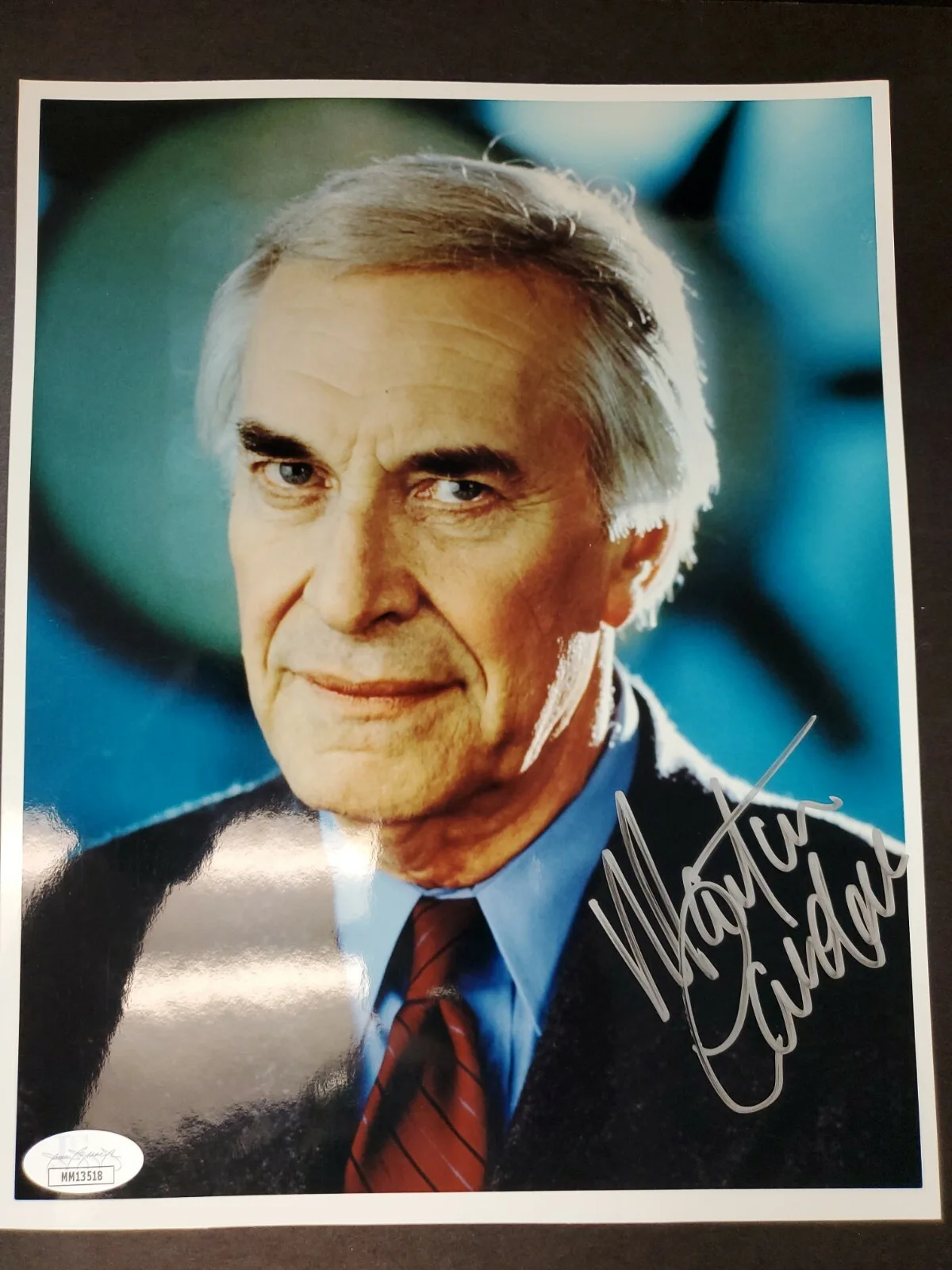 Martin Landau — Martin Landau autograph 8x10 Photograph Bela Lugosi Ed Wood OSCAR JSA COA!
