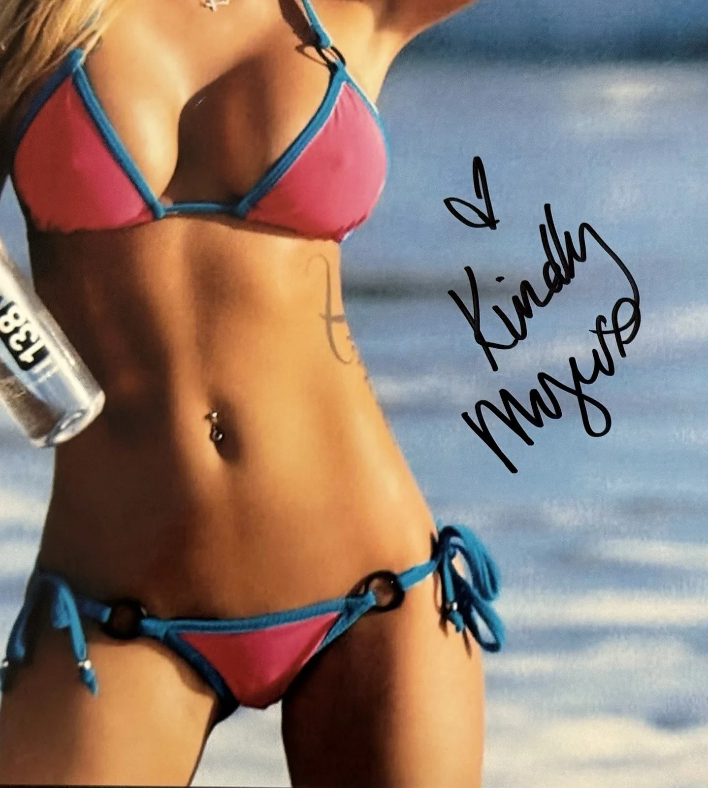 Kindly Myers 🔥 JSA SIGNED 8X10 PHOTO Autograph Sexy Naughty Model Kentucky, изображение 2