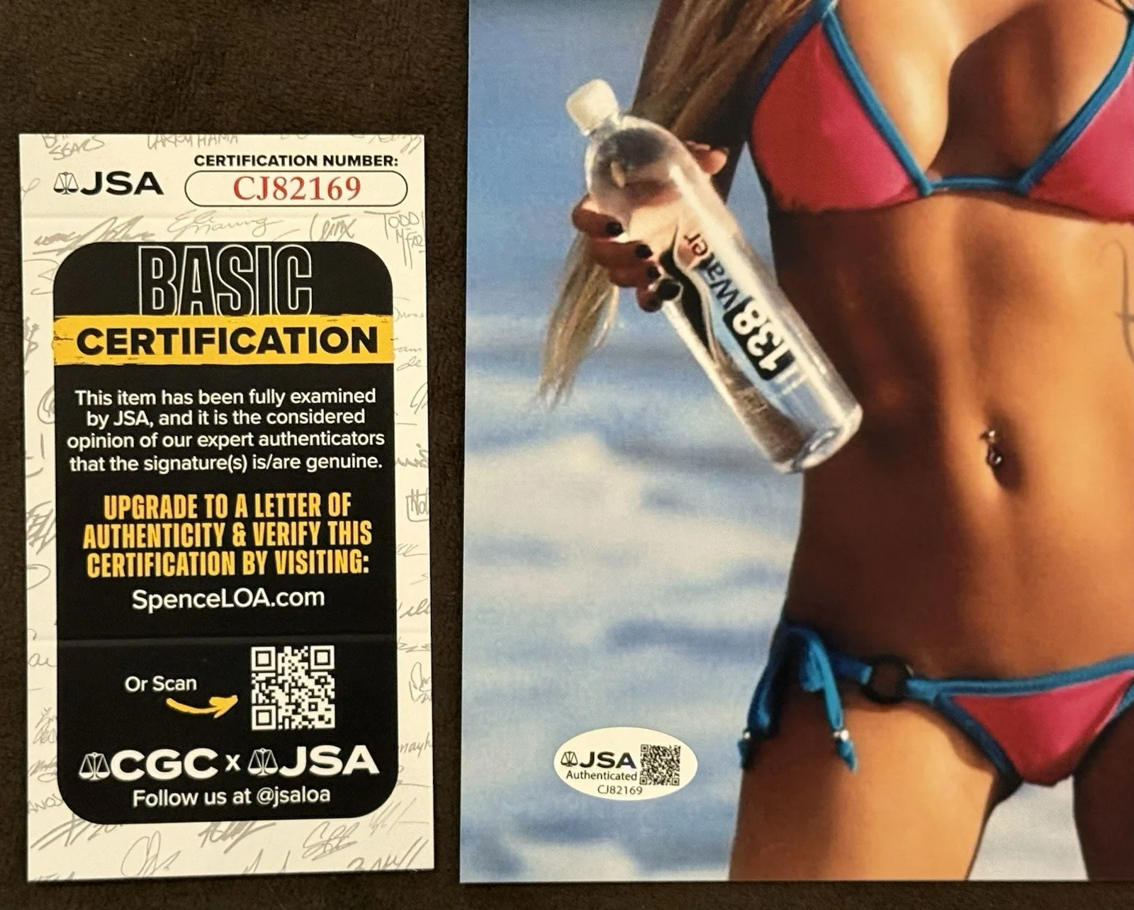 Kindly Myers 🔥 JSA SIGNED 8X10 PHOTO Autograph Sexy Naughty Model Kentucky, изображение 3
