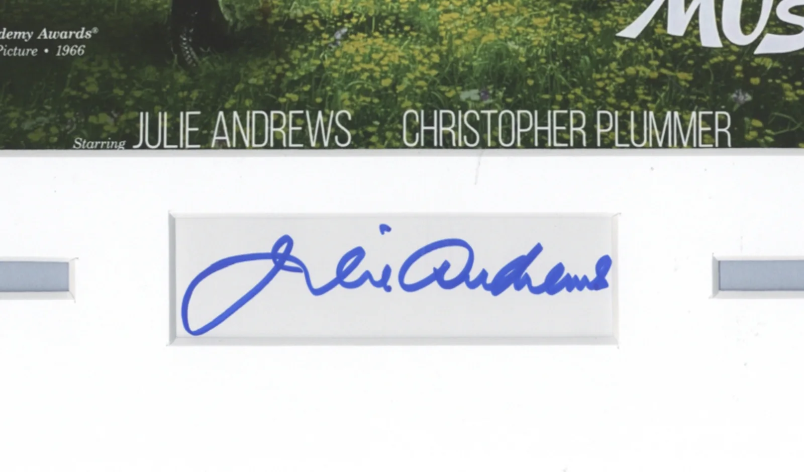 Julie Andrews — Sound Of Music Julie Andrews Autograph Signed 11x14 Framed Vintage Photo, изображение 2