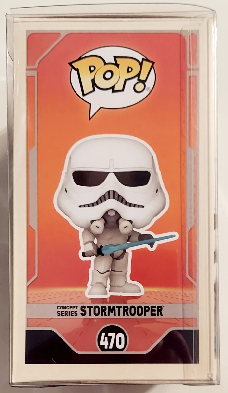 Quentin Pierre — QUENTIN PIERRE SIGNED FUNKO POP 470 STAR WARS CONCEPT SERIES STORMTROOPER JSACOA, изображение 3