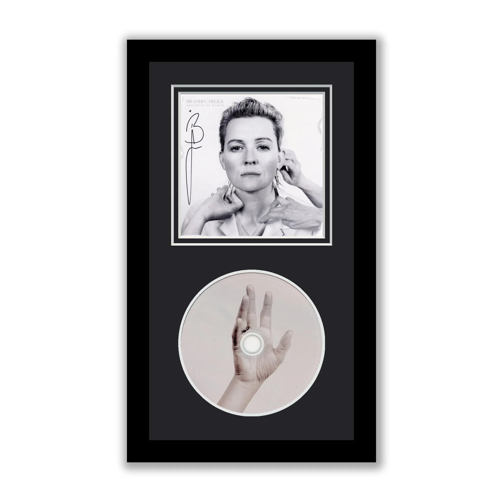 Brandi Carlile — Brandi Carlile Autographed Signed Framed CD Returning To Myself ACOA