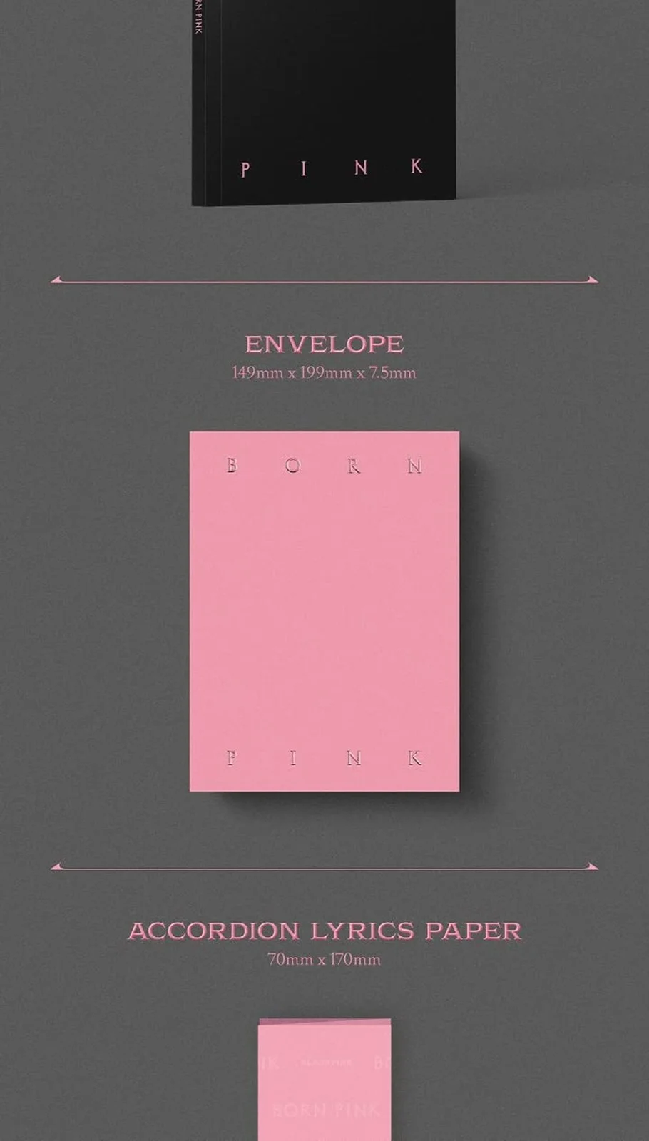 BLACKPINK BORN PINK 2nd Album BOX SET Version CD+Photobook+Accordion Lyrics P..., изображение 4