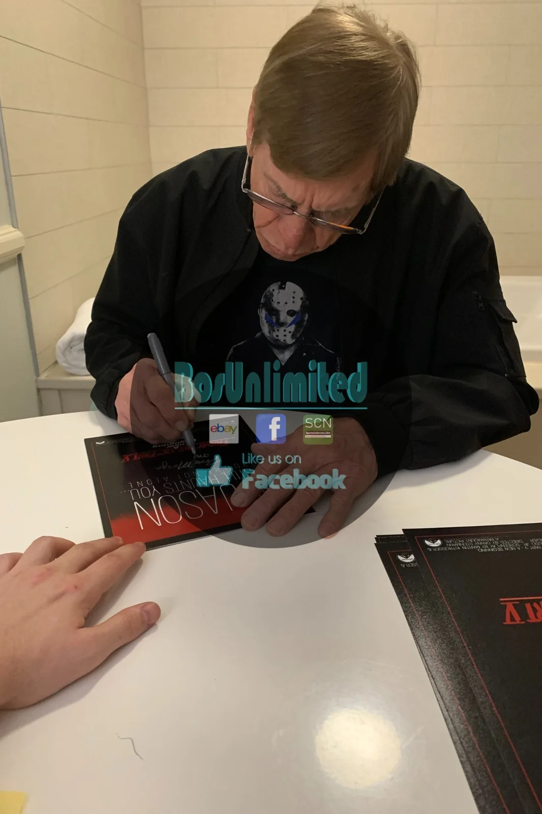 Tom Morga — Tom Morga Signed Michael Myers 8x10 Photo Halloween Part 4 Exact Proof D, изображение 4
