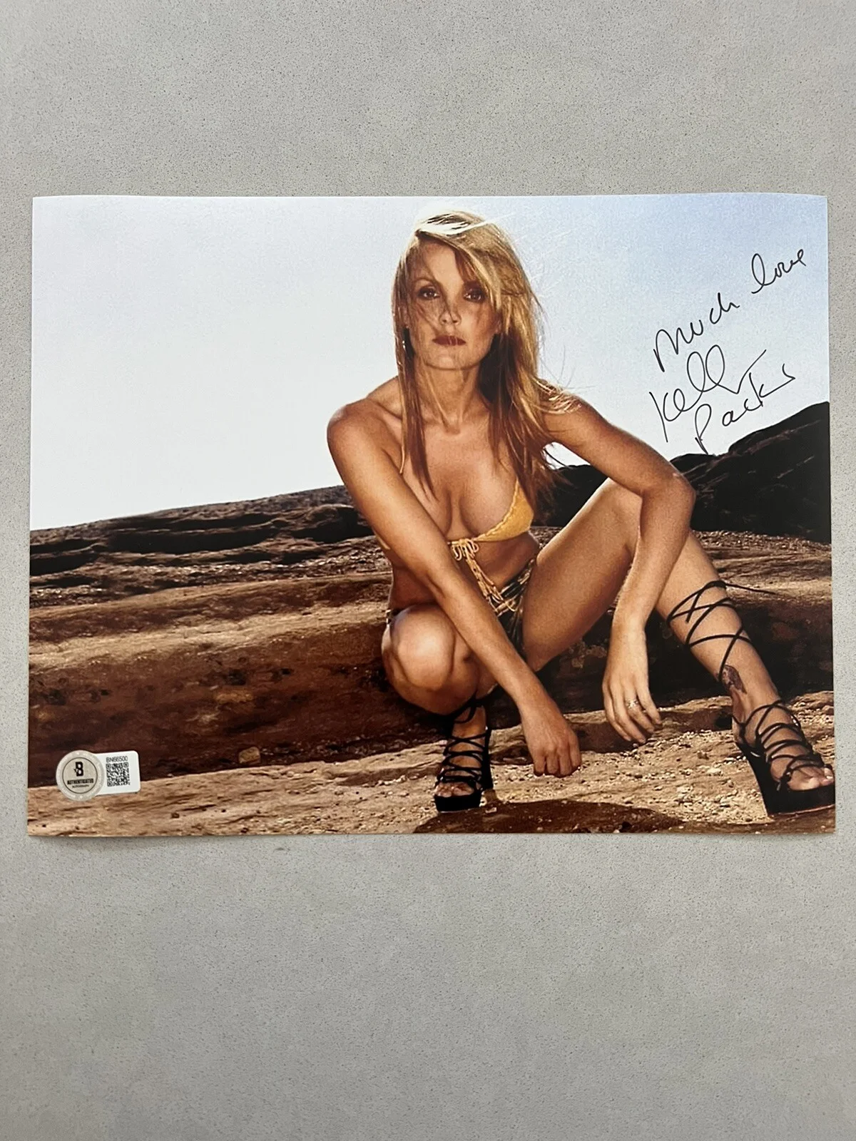Kelly Packard — Kelly Packard autographed signed 8x10 photo Beckett BAS COA Sexy Hot Baywatch