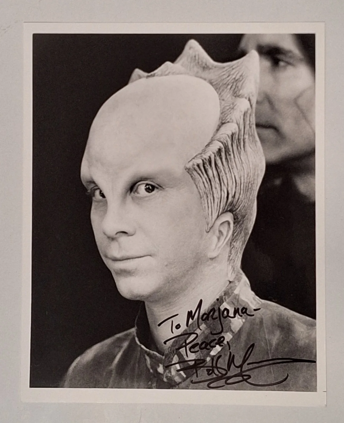 Robert Picardo — Bill Mumy Lenier Babylon 5 Color 8x10 Photo w Autograph Lost In Space Twilight Z
