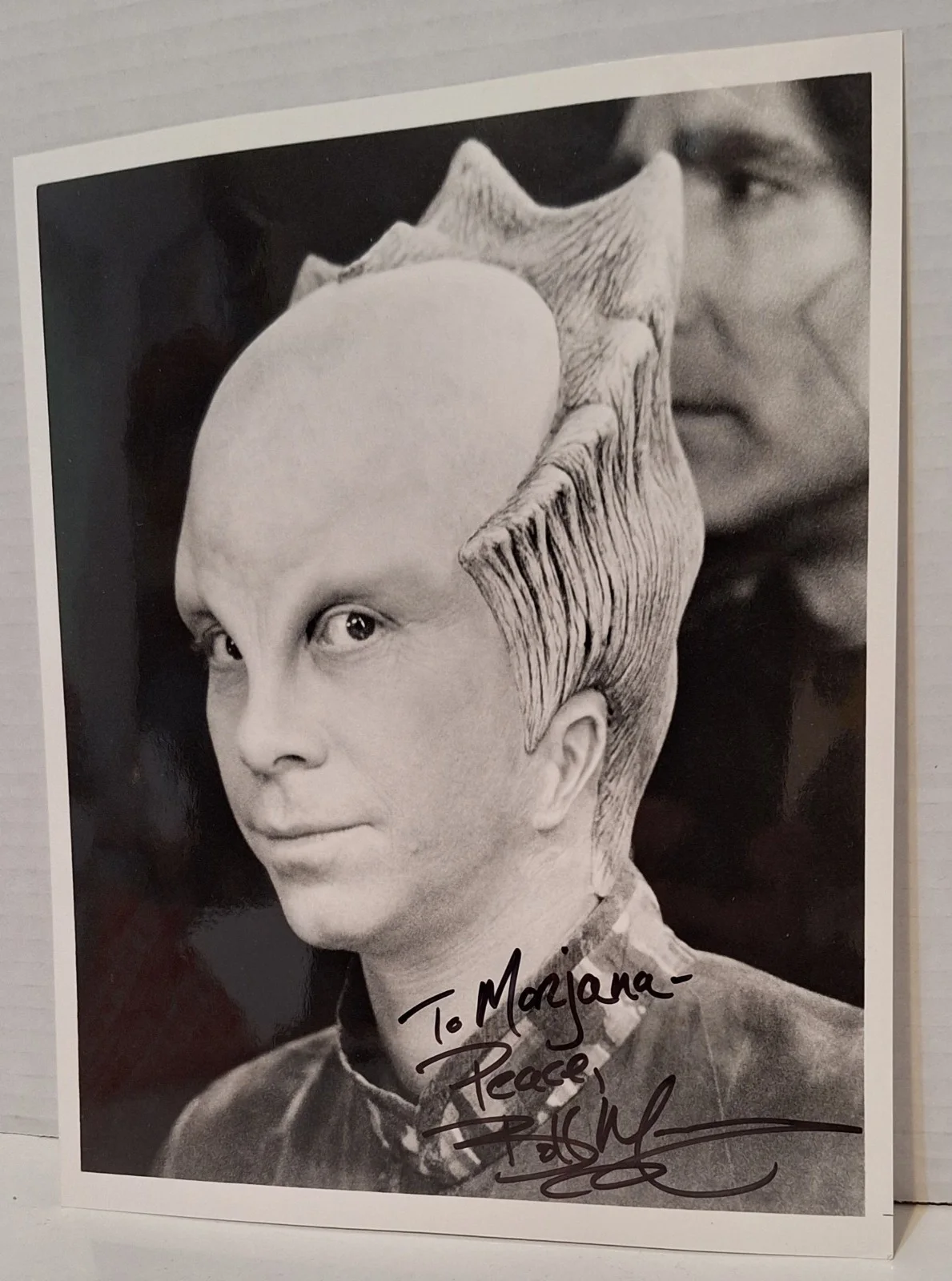 Robert Picardo — Bill Mumy Lenier Babylon 5 Color 8x10 Photo w Autograph Lost In Space Twilight Z, изображение 2