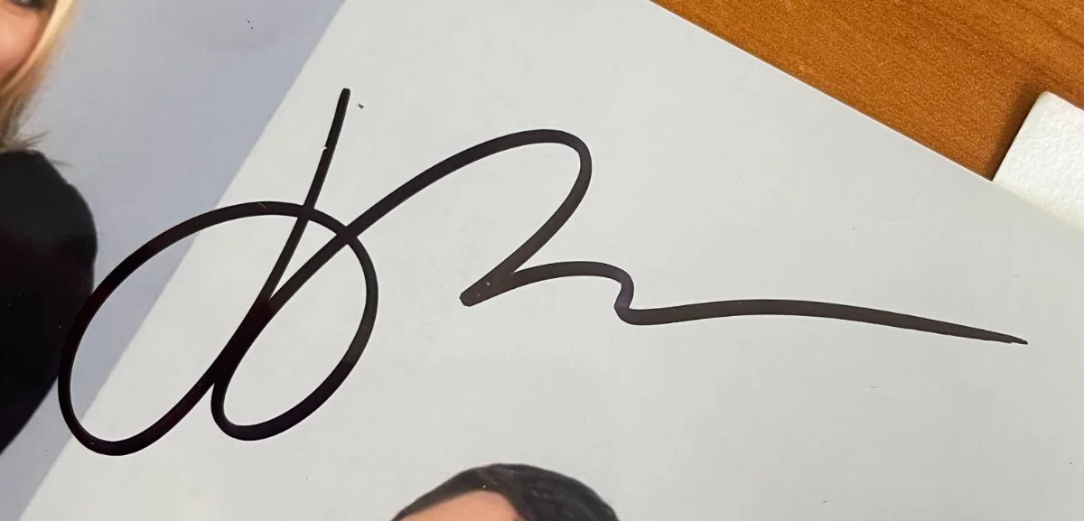 Jim Patsons, Kaley Cuoco — Jim Parsons & Kaley Cuoco Signed Autograph Signature 8x10 Big Bang Theory, изображение 2