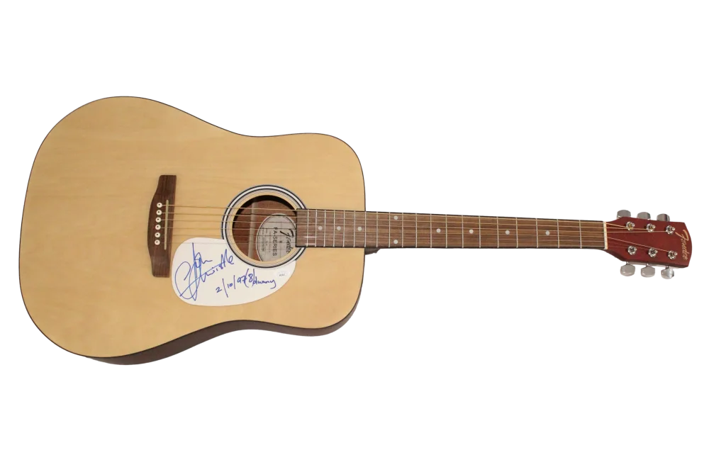 John Entwistle — John Entwistle The Who Signed Autograph Fender Guitar - Quadrophenia w/ JSA COA, image 2