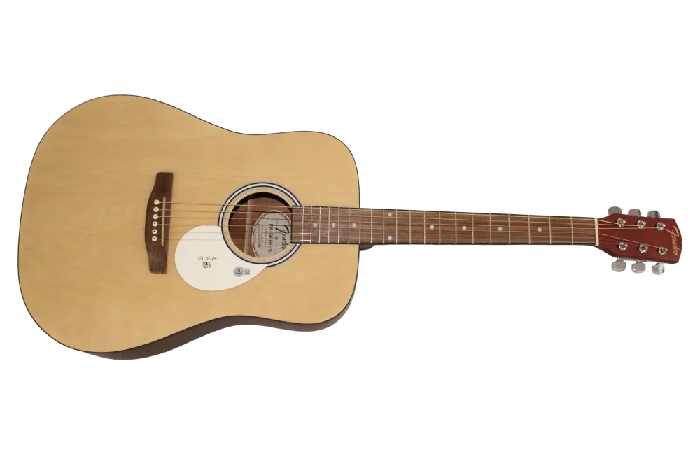 Flea — Flea - Red Hot Chili Peppers Signed Autograph Fender Acoustic Guitar Beckett COA, image 2